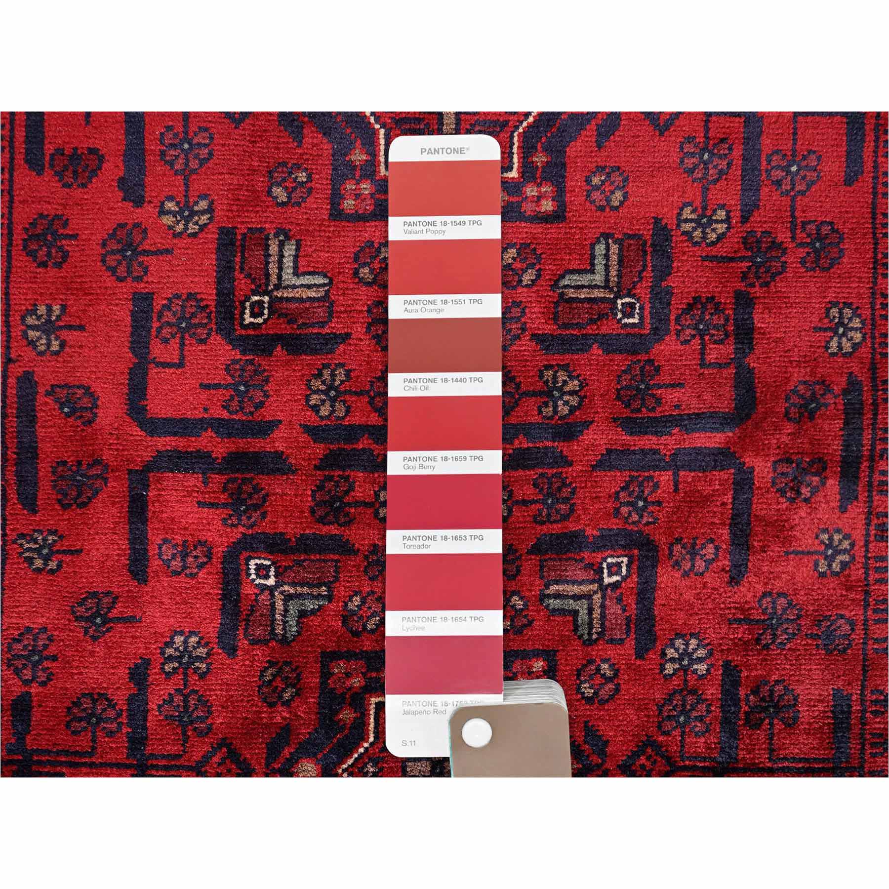 Tribal-Geometric-Hand-Knotted-Rug-12460
