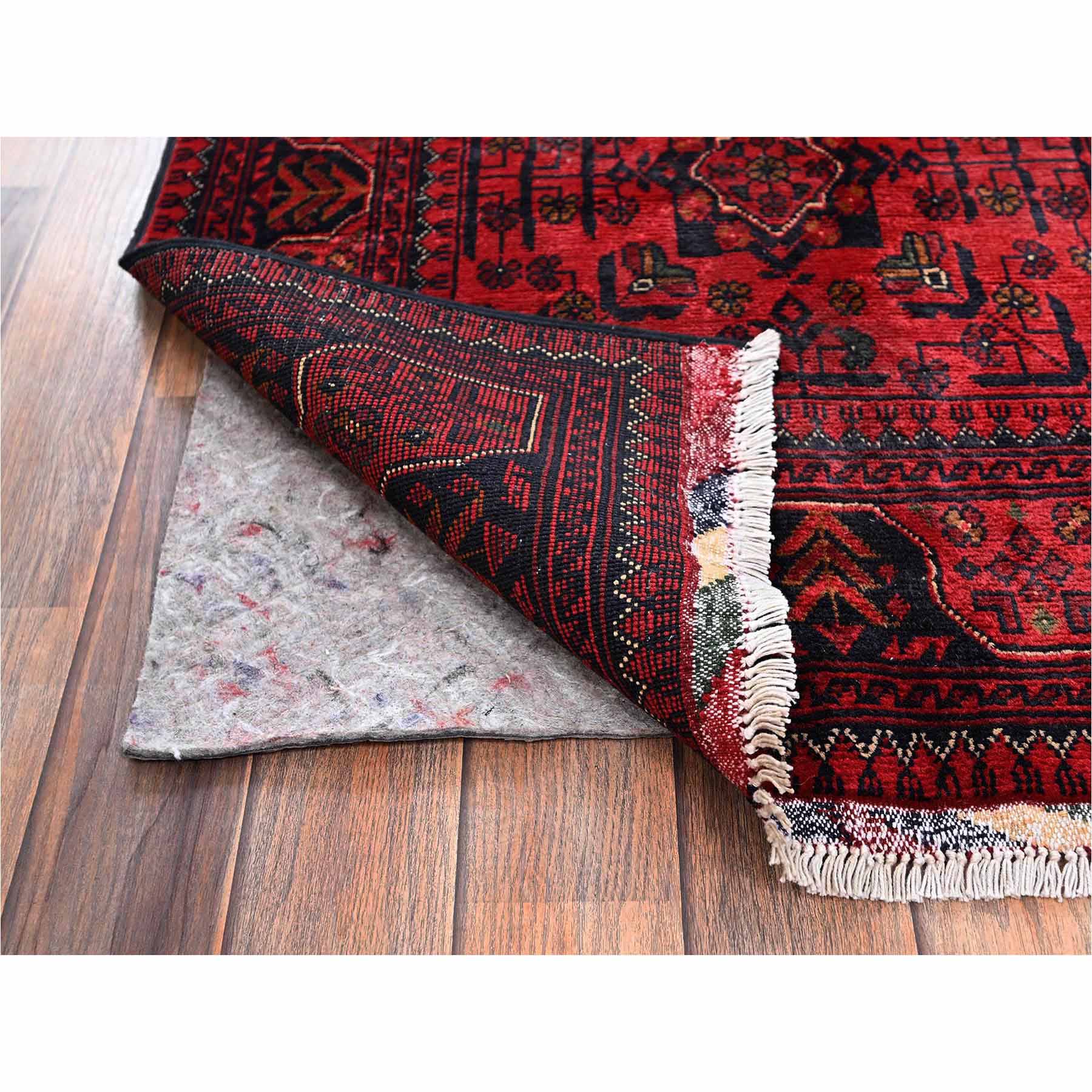 Tribal-Geometric-Hand-Knotted-Rug-12470