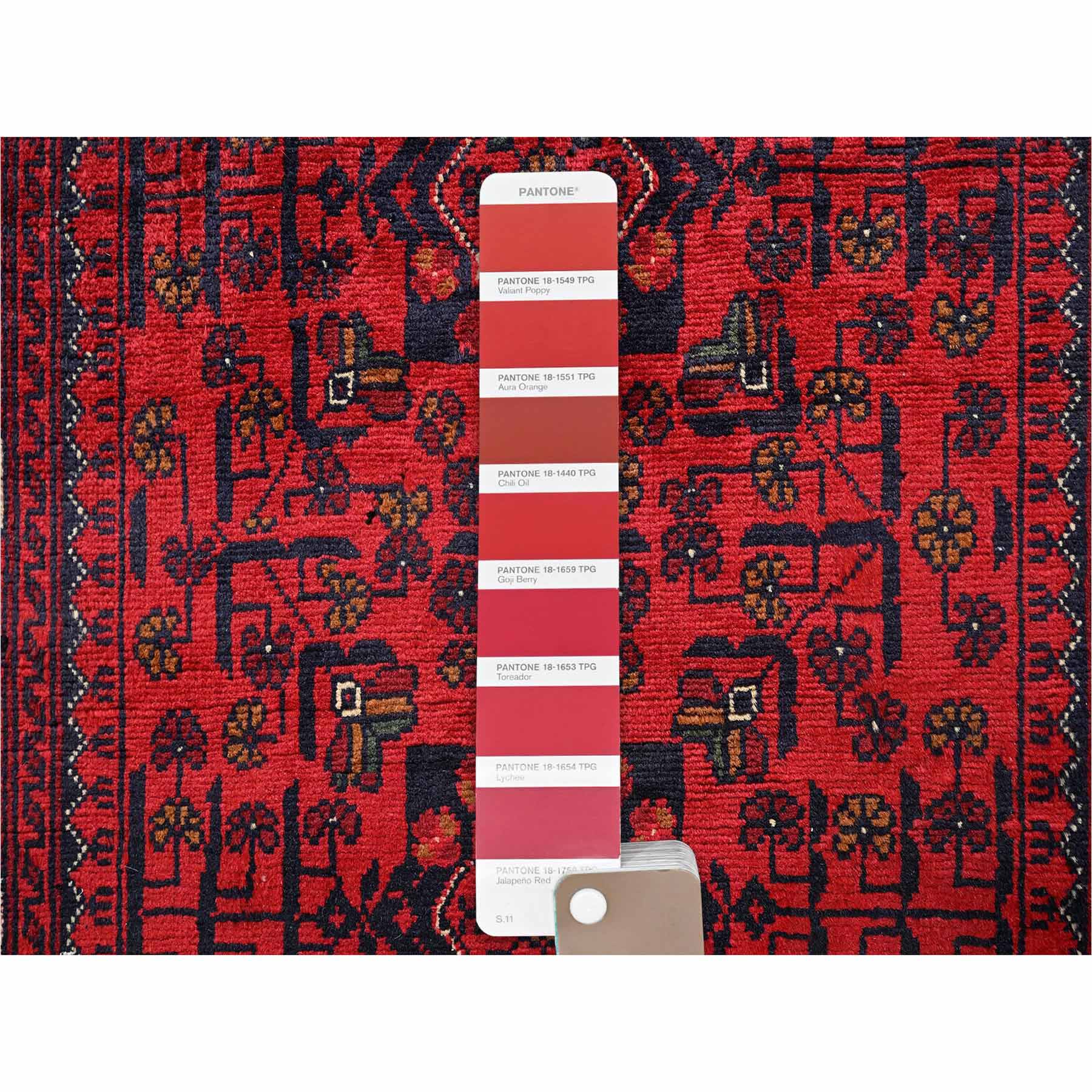 Tribal-Geometric-Hand-Knotted-Rug-12470