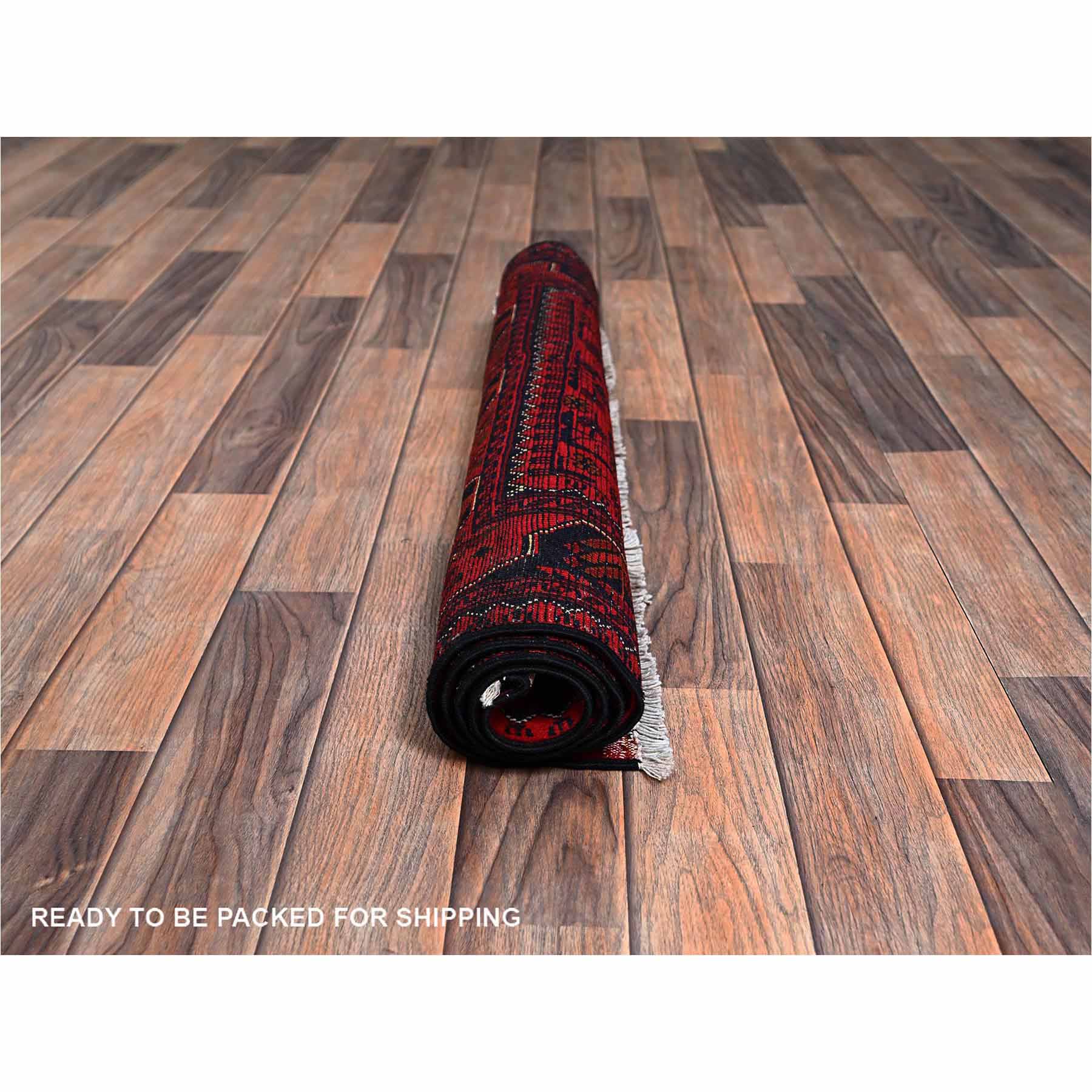 Tribal-Geometric-Hand-Knotted-Rug-12470