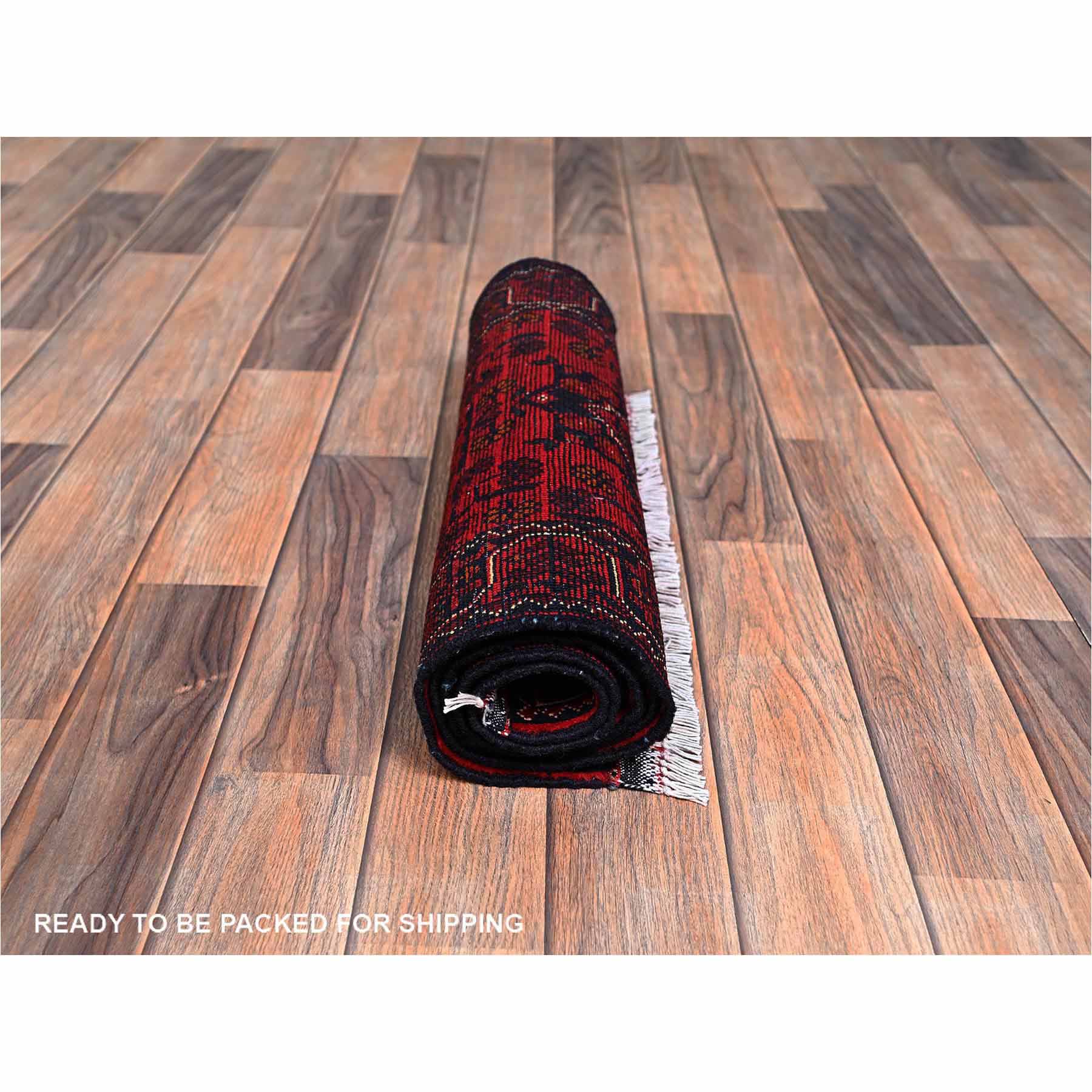 Tribal-Geometric-Hand-Knotted-Rug-12475