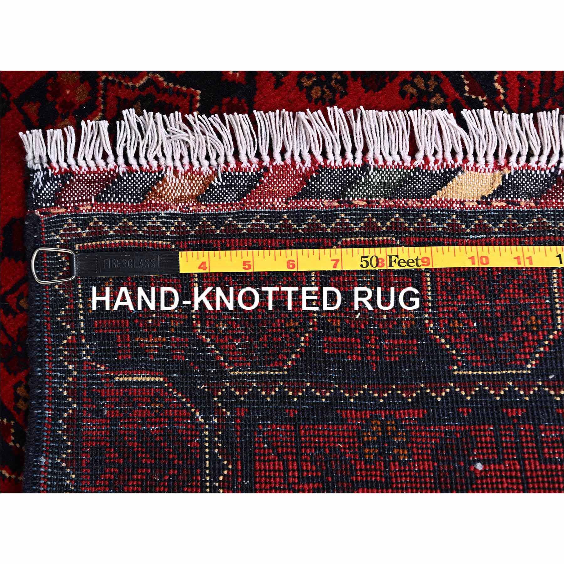 Tribal-Geometric-Hand-Knotted-Rug-12475