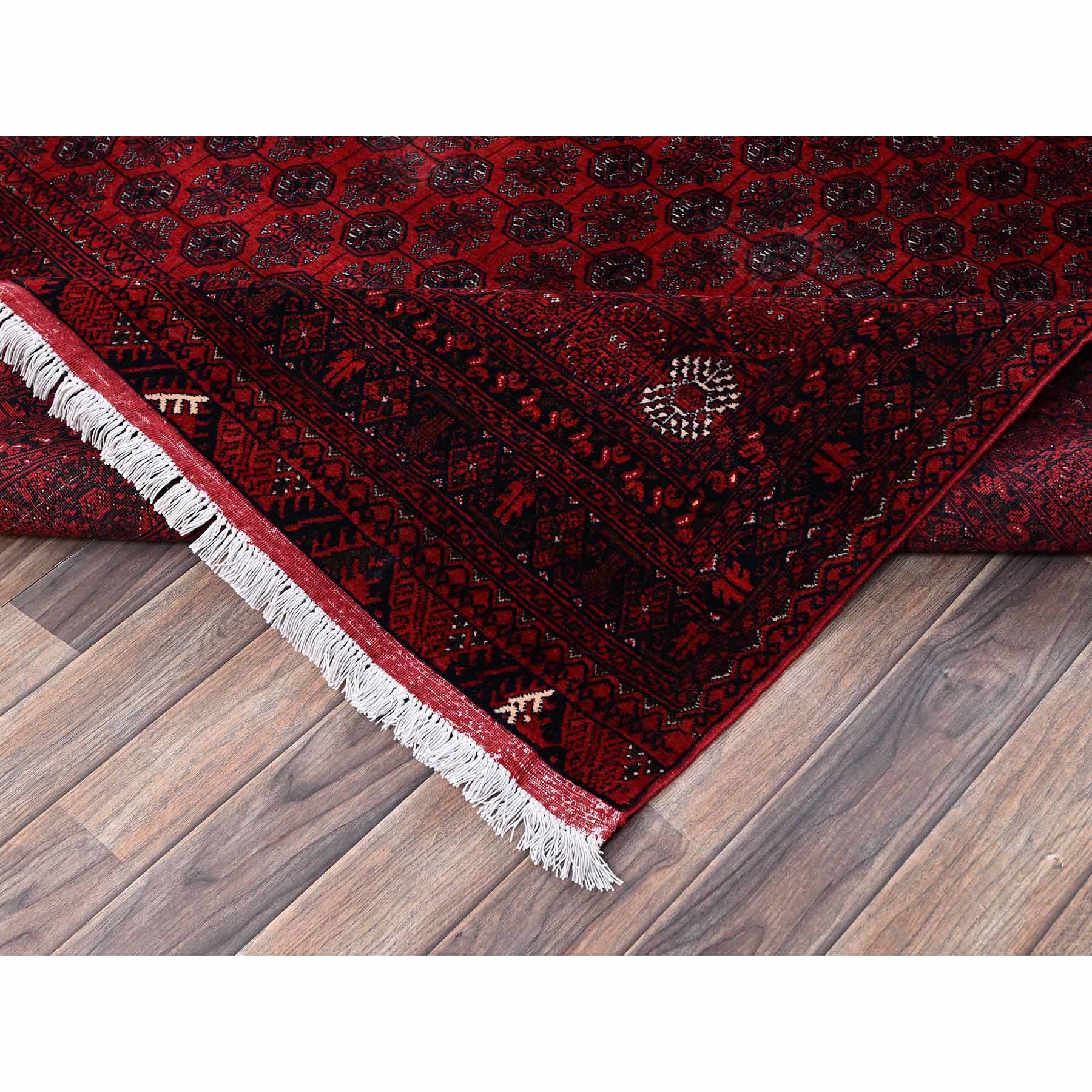 Tribal-Geometric-Hand-Knotted-Rug-12480
