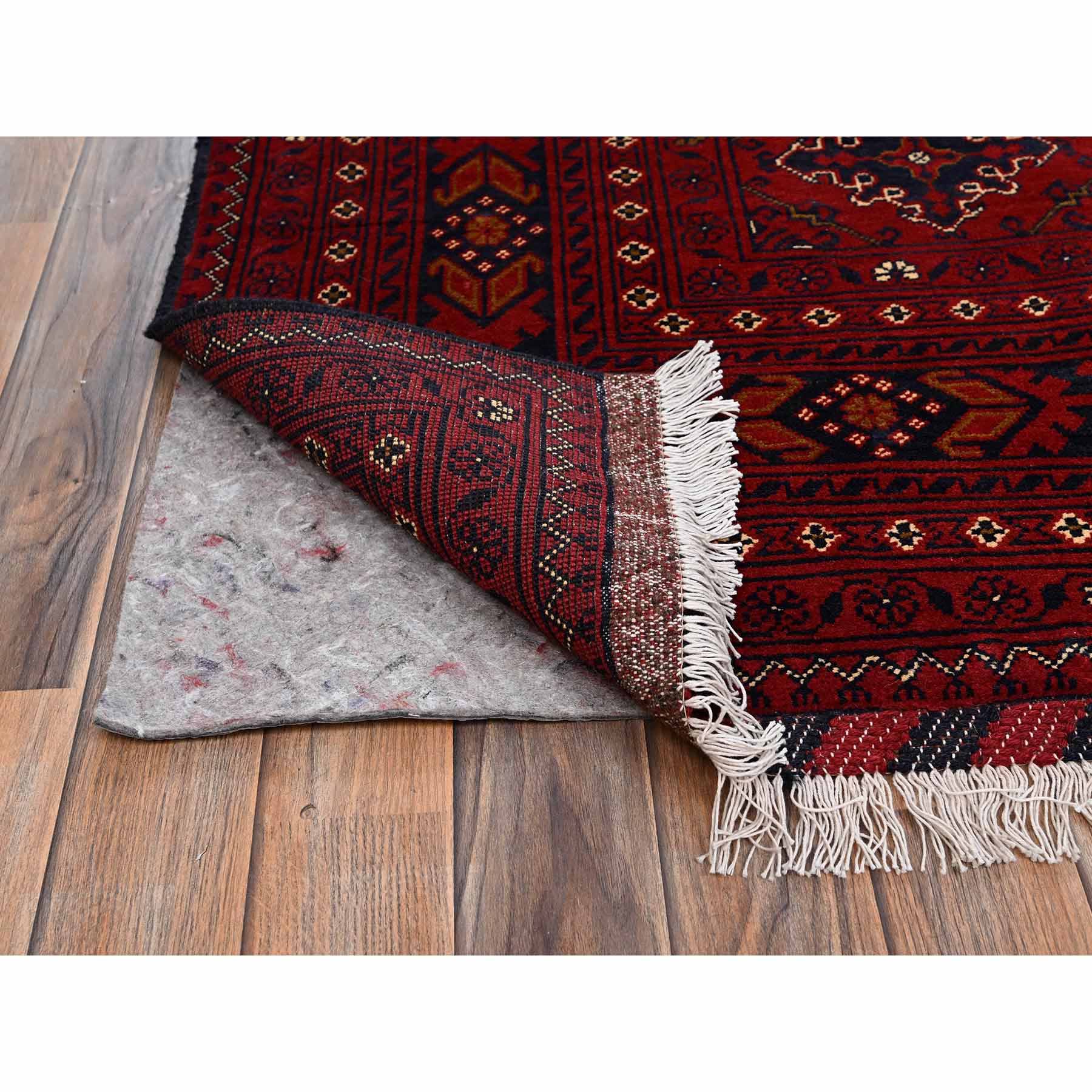 Tribal-Geometric-Hand-Knotted-Rug-12485