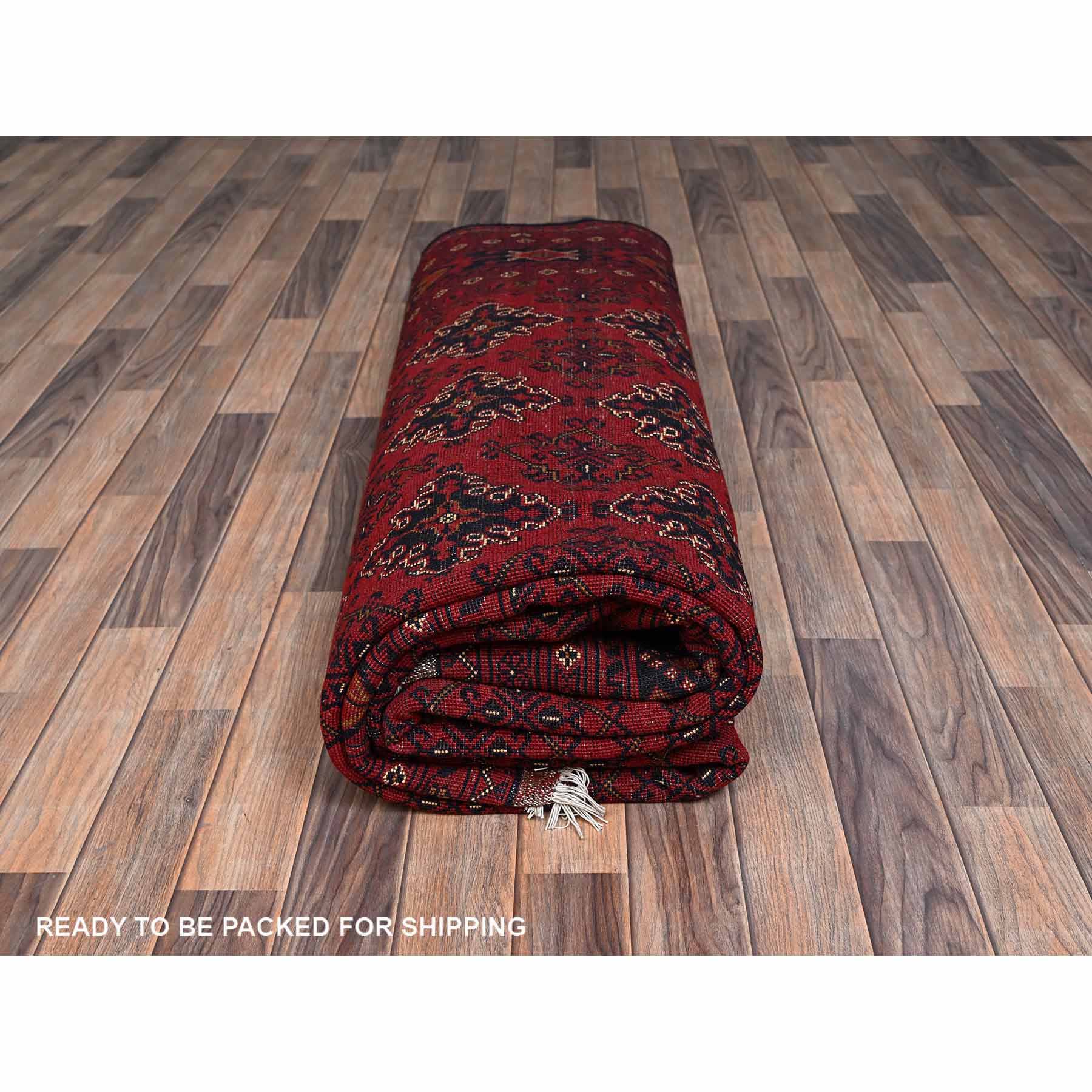 Tribal-Geometric-Hand-Knotted-Rug-12485