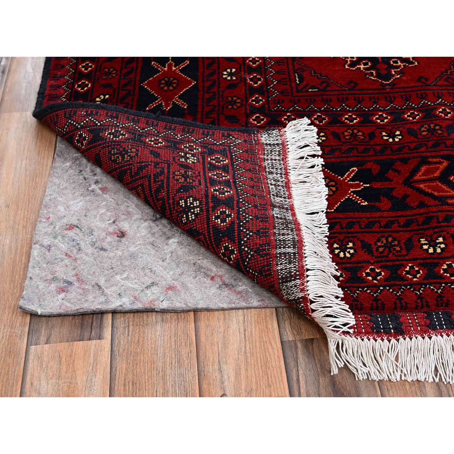 Tribal-Geometric-Hand-Knotted-Rug-12490