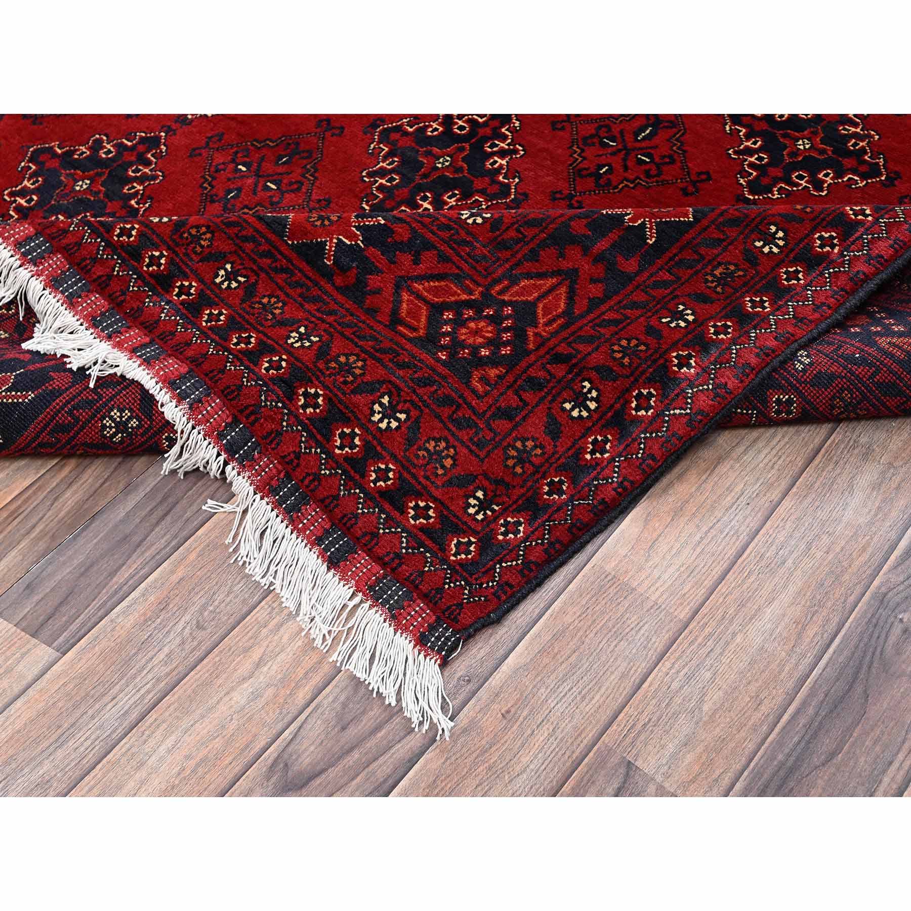 Tribal-Geometric-Hand-Knotted-Rug-12490