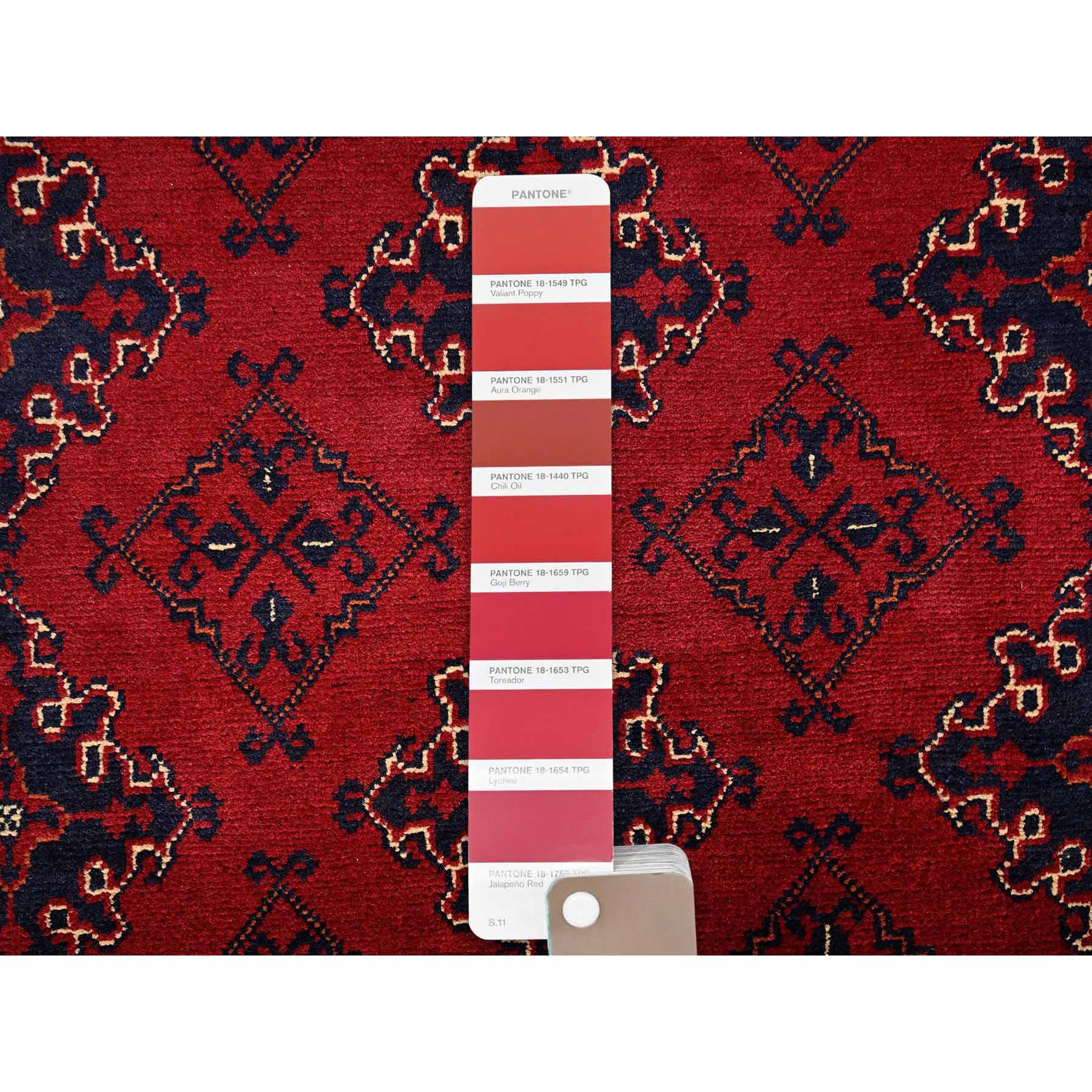 Tribal-Geometric-Hand-Knotted-Rug-12490