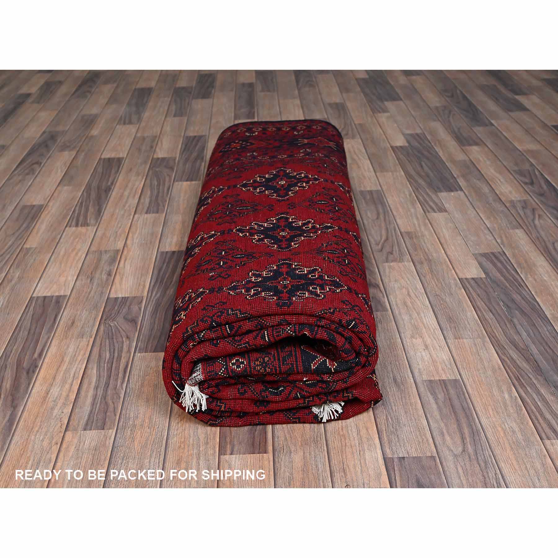 Tribal-Geometric-Hand-Knotted-Rug-12490