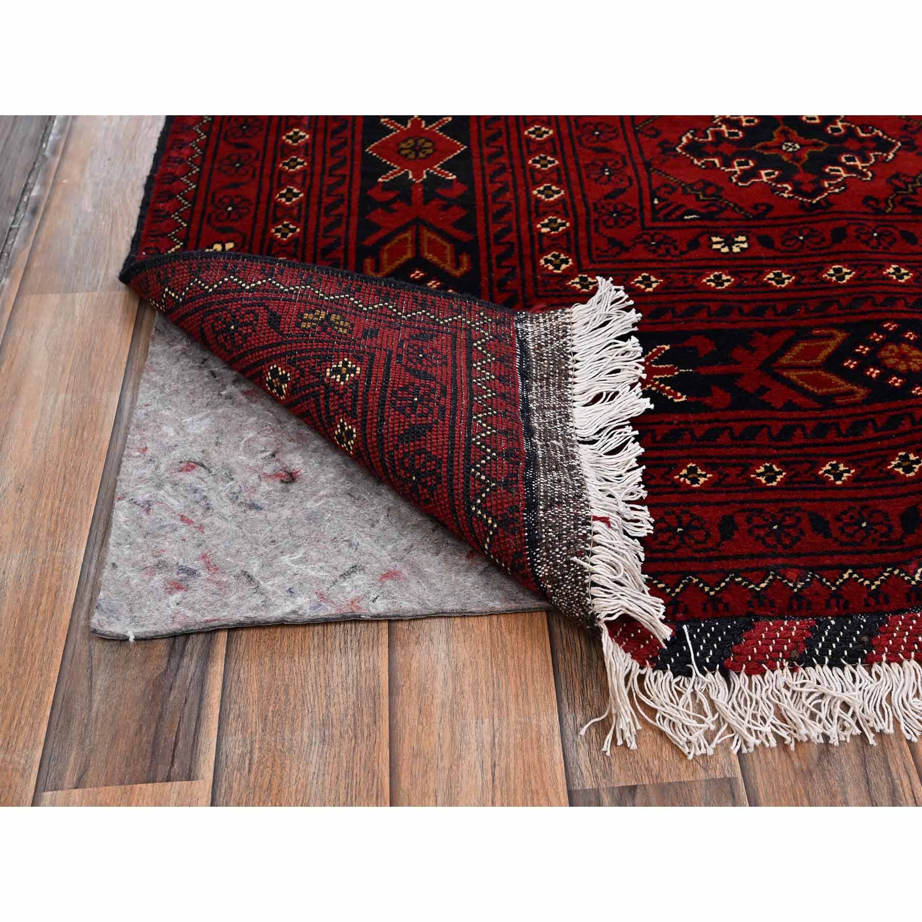 Tribal-Geometric-Hand-Knotted-Rug-12495
