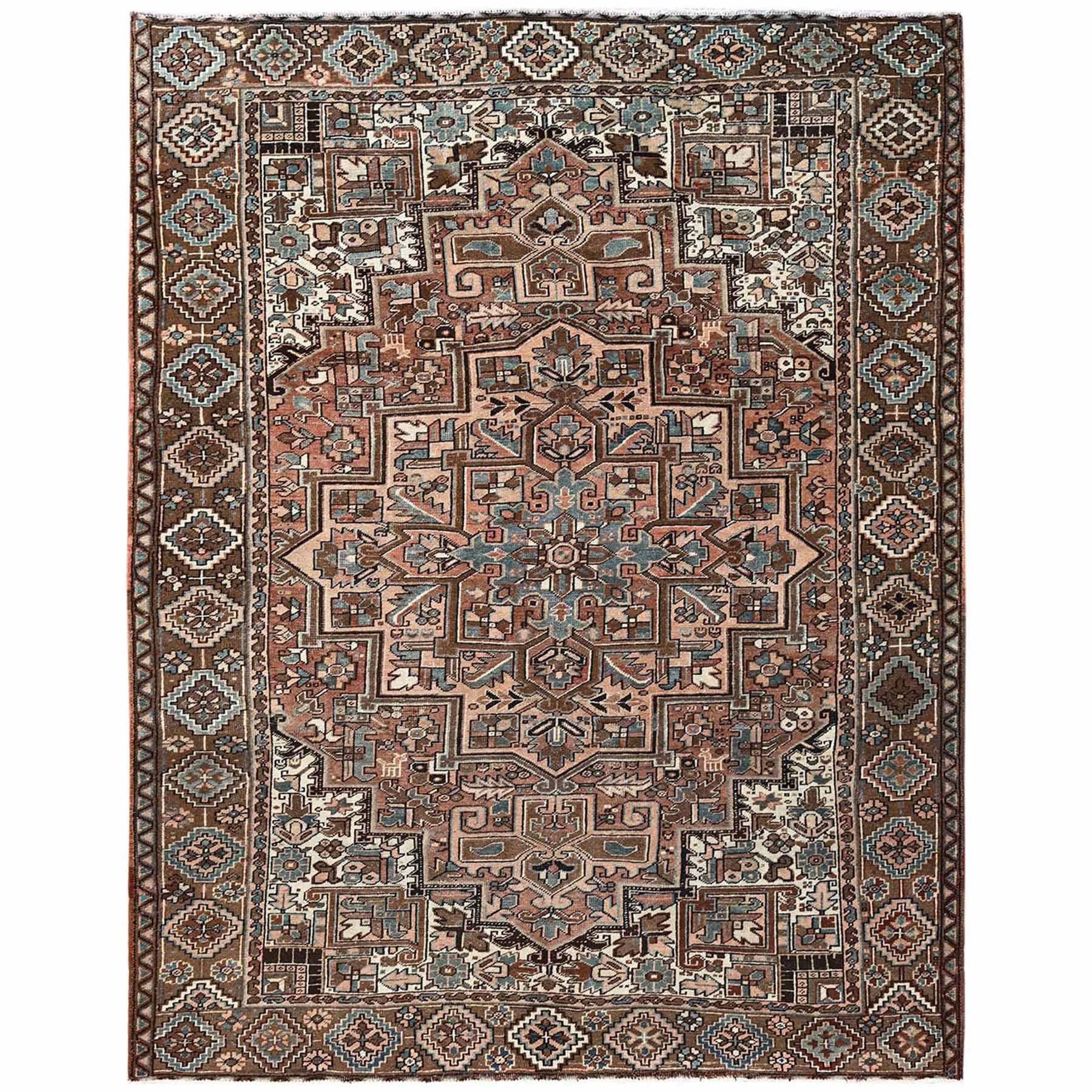 Vintage-Hand-Knotted-Rug-11700
