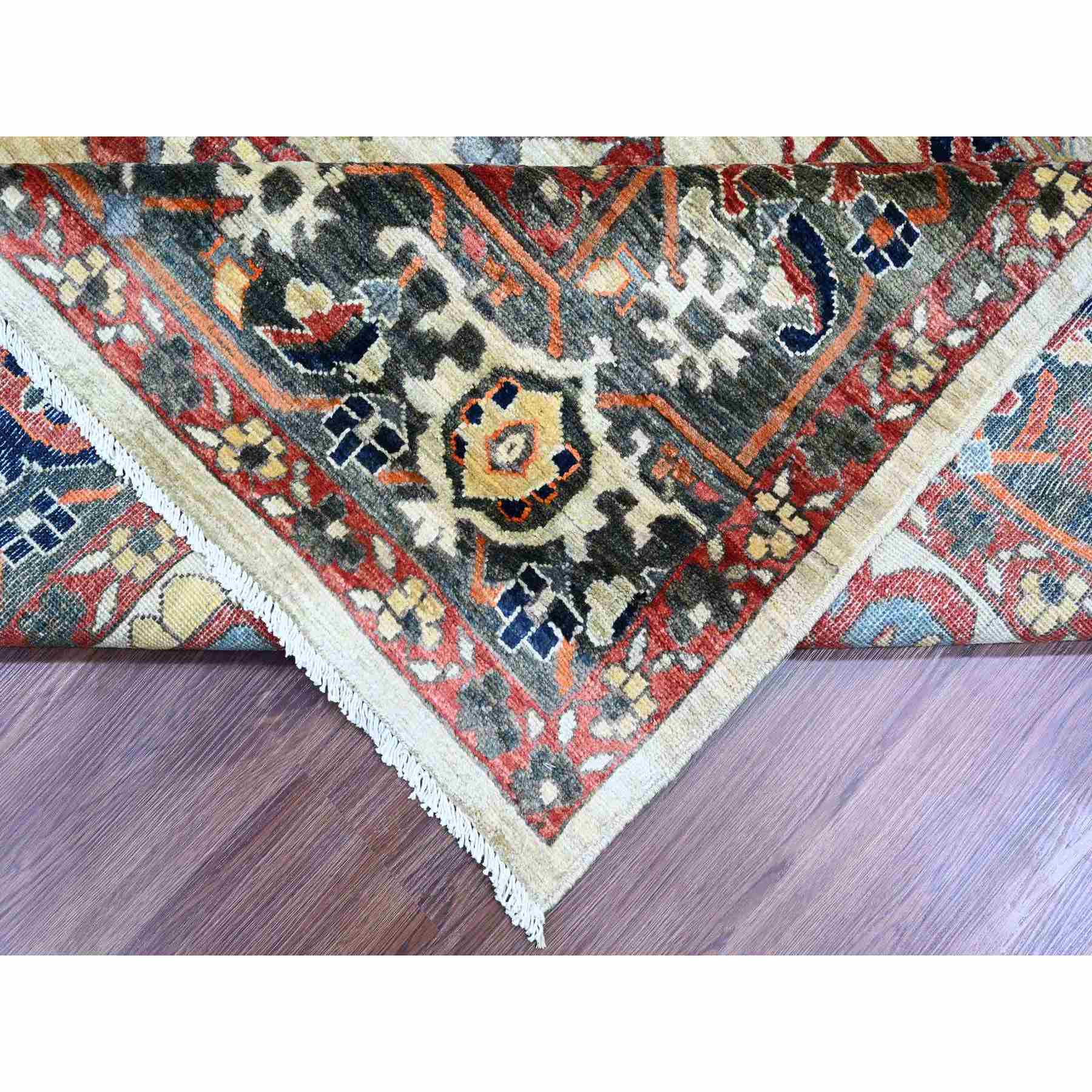 Heriz-Hand-Knotted-Rug-100020