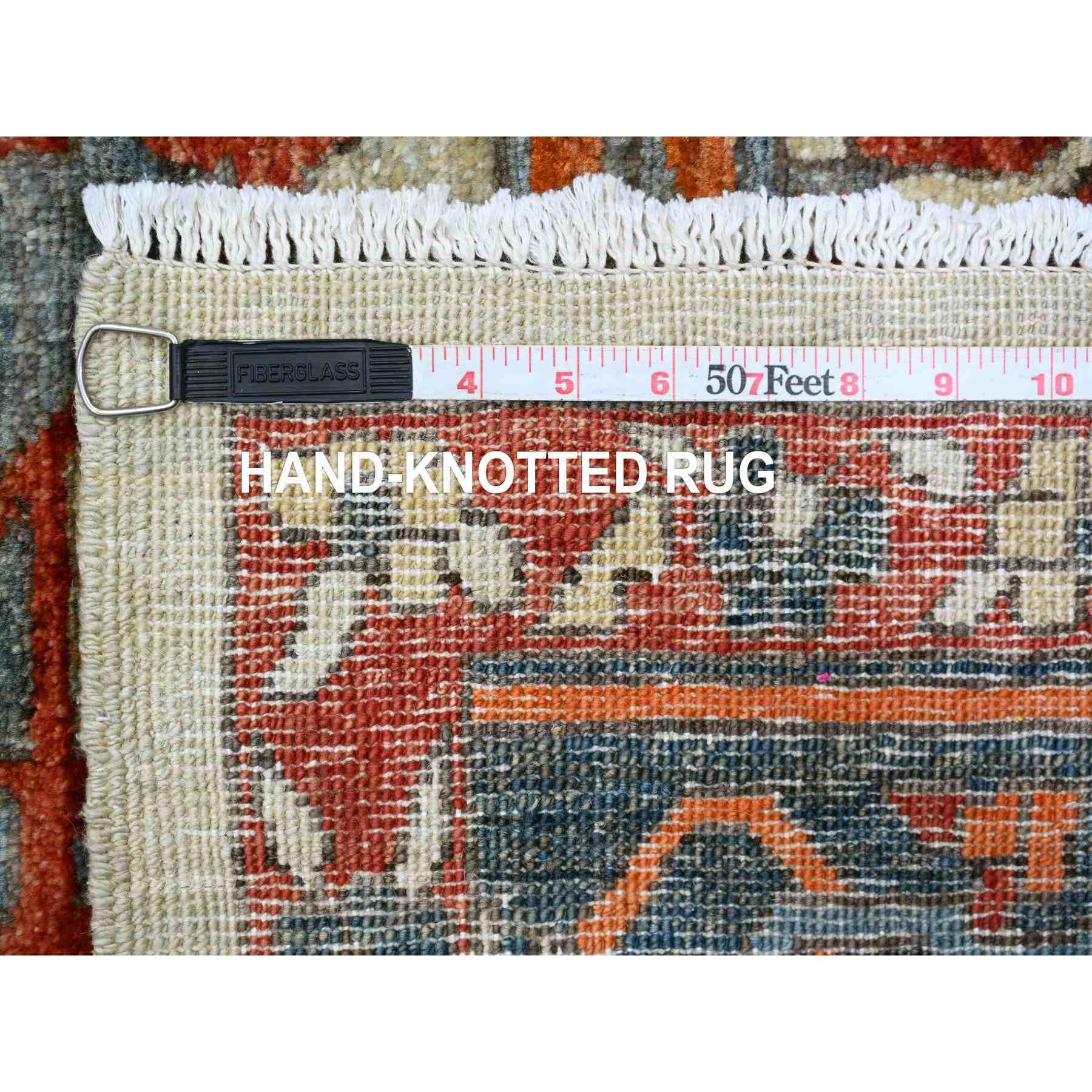 Heriz-Hand-Knotted-Rug-100020