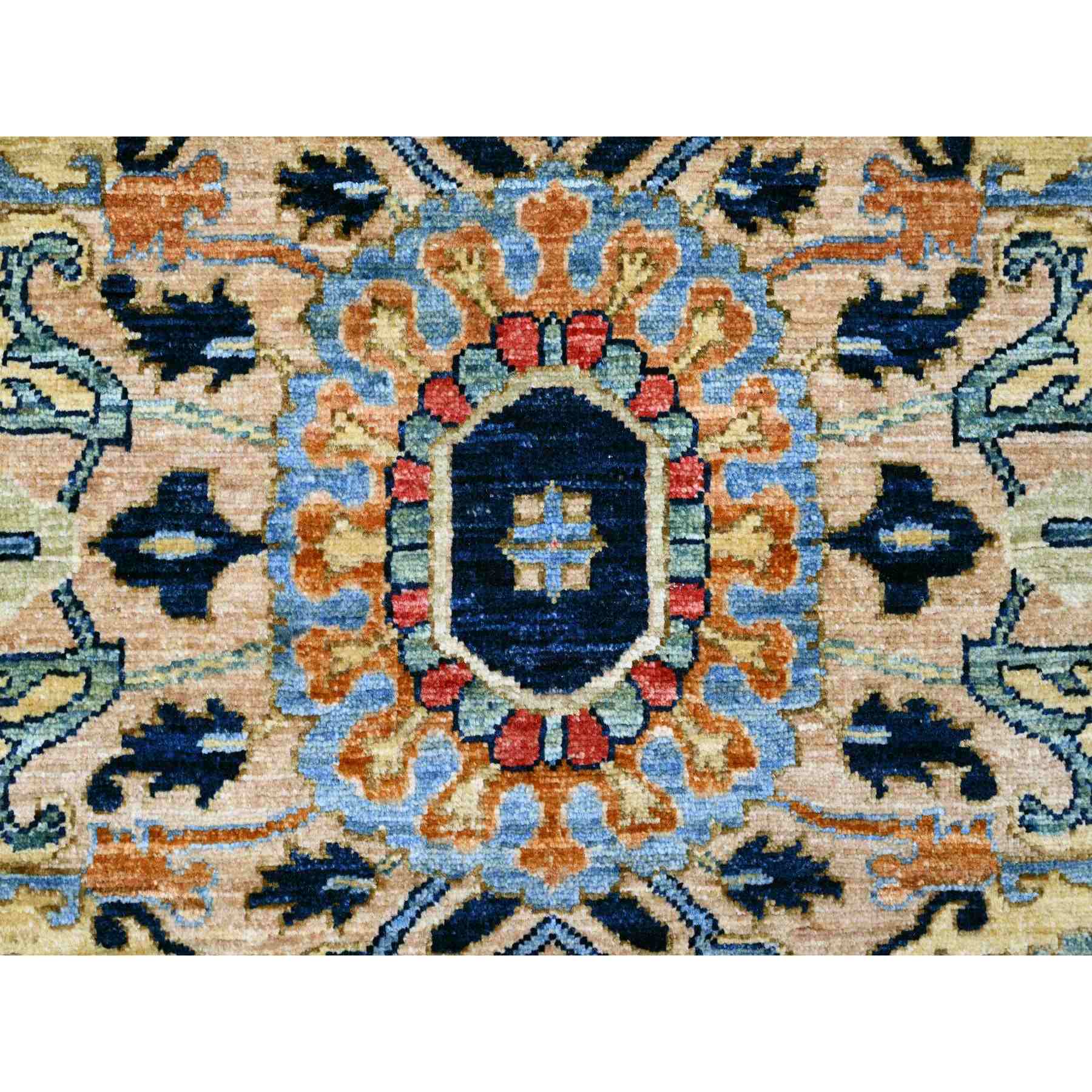 Heriz-Hand-Knotted-Rug-100025