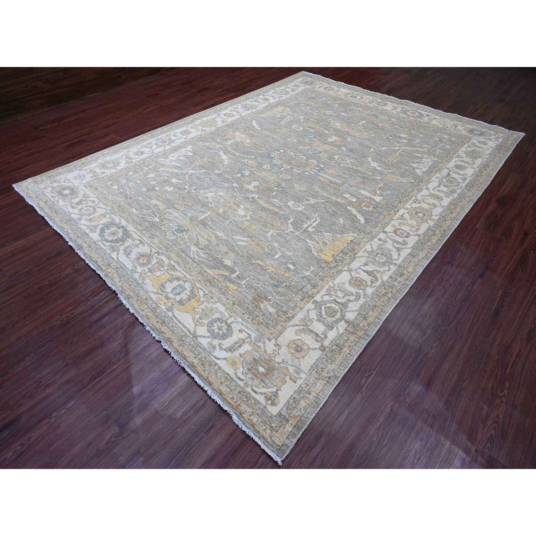 Heriz-Hand-Knotted-Rug-100415