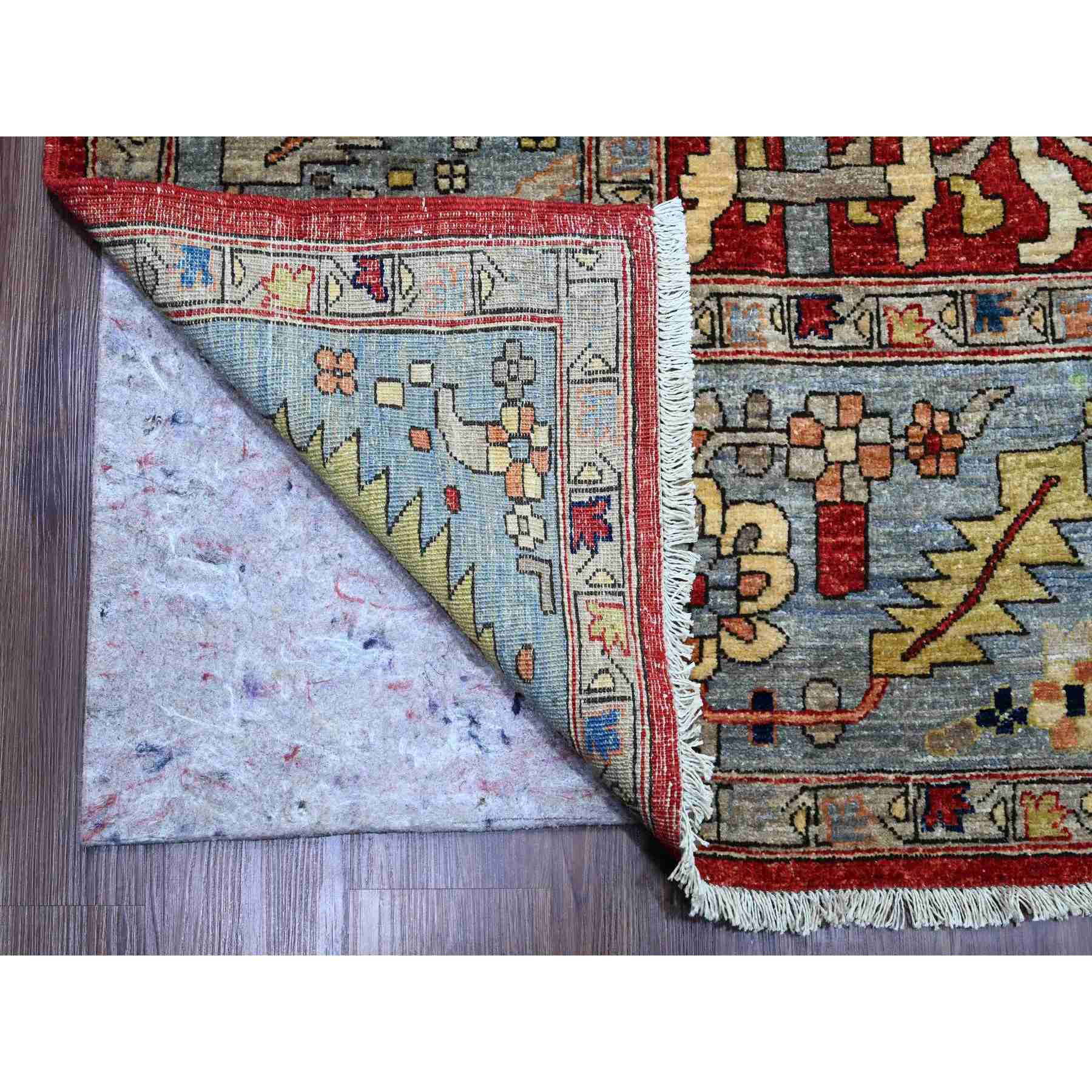 Heriz-Hand-Knotted-Rug-100425