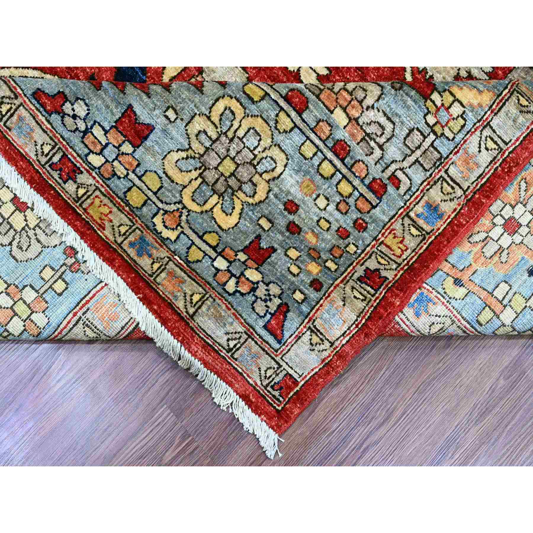 Heriz-Hand-Knotted-Rug-100425