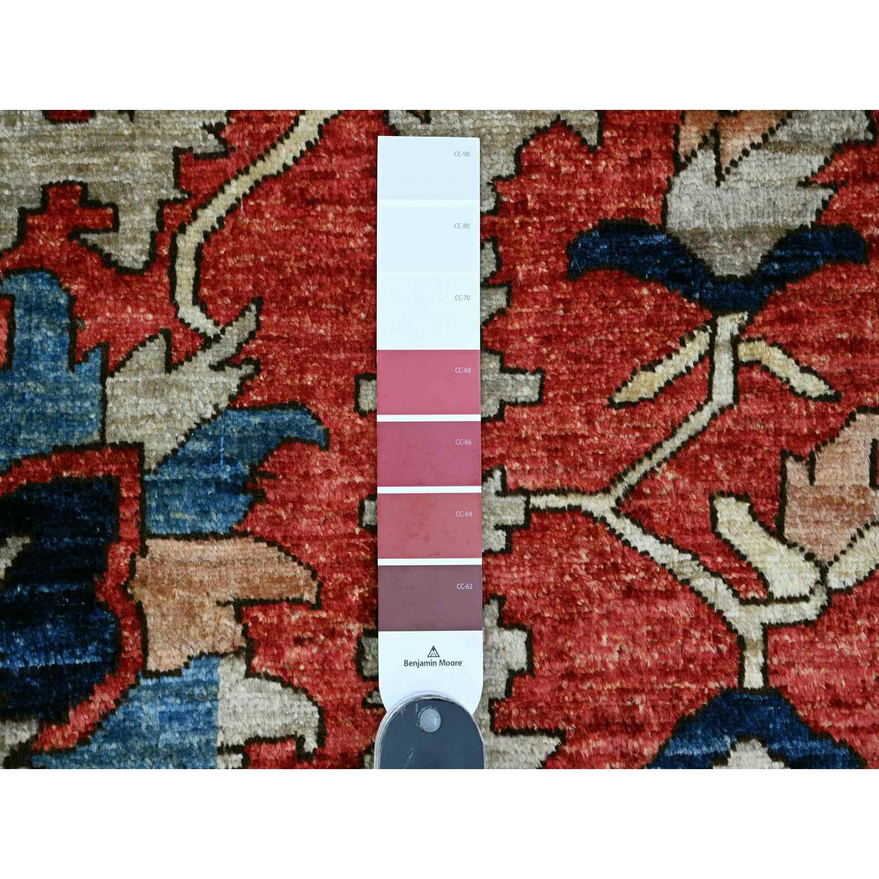 Heriz-Hand-Knotted-Rug-100425