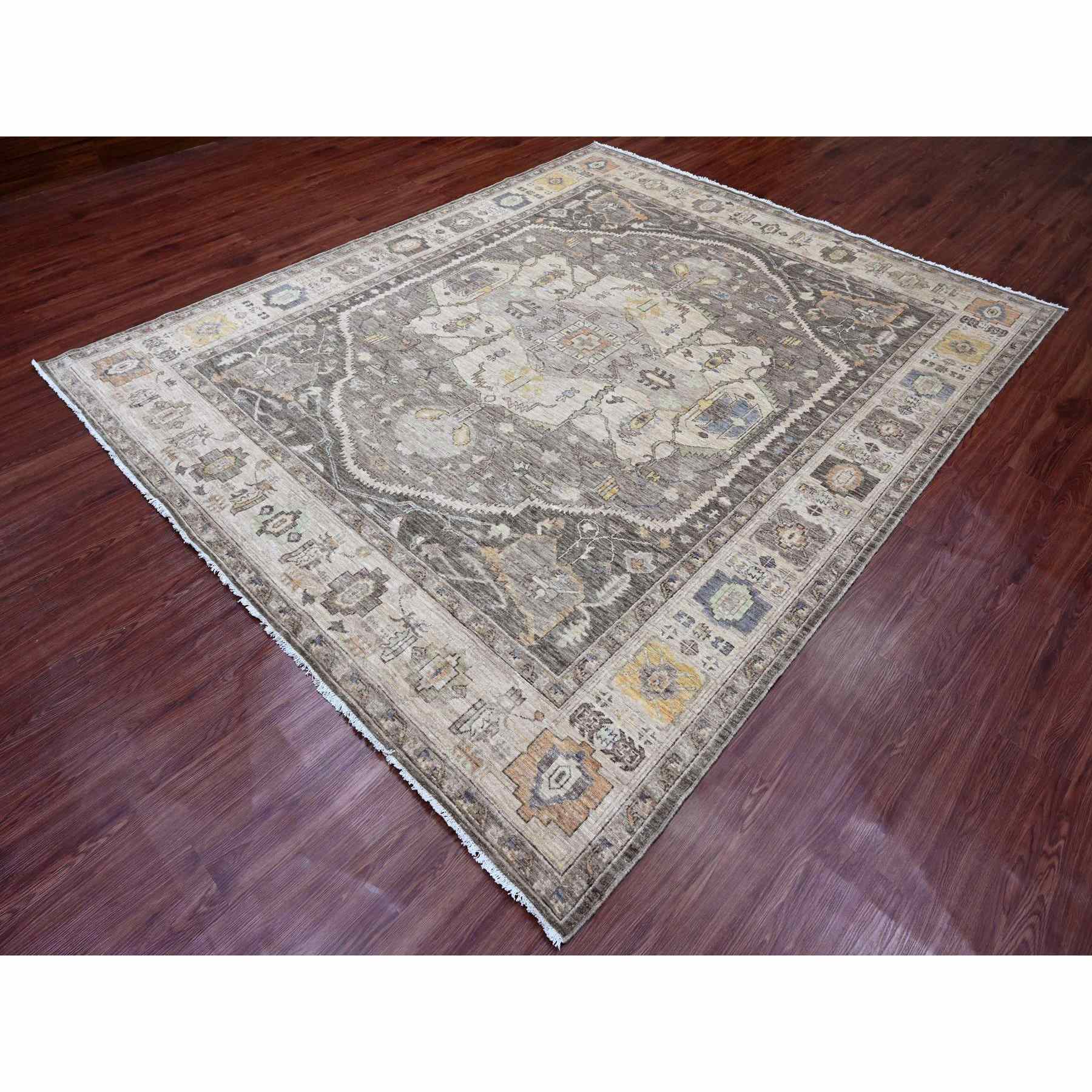 Heriz-Hand-Knotted-Rug-100455