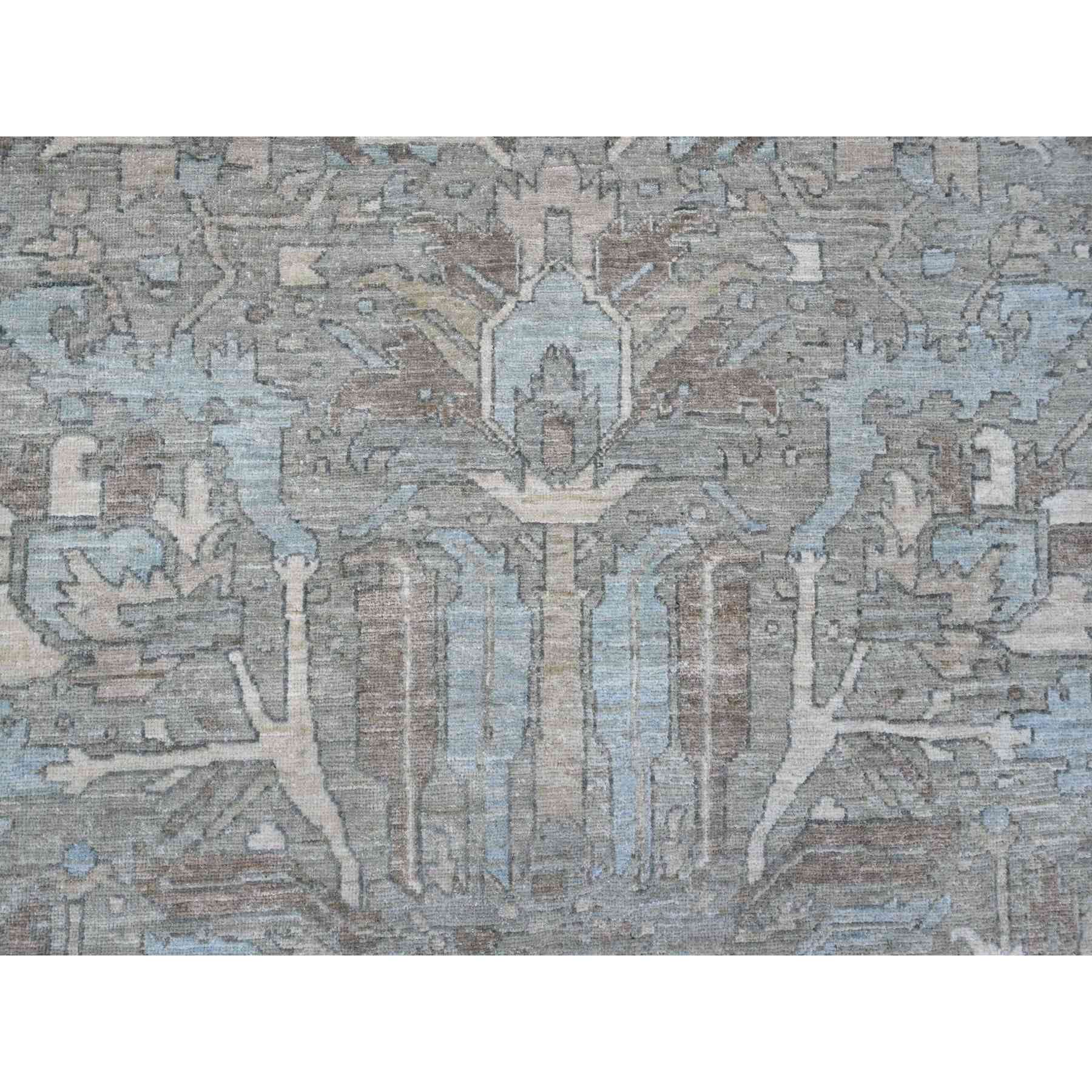 Heriz-Hand-Knotted-Rug-100500