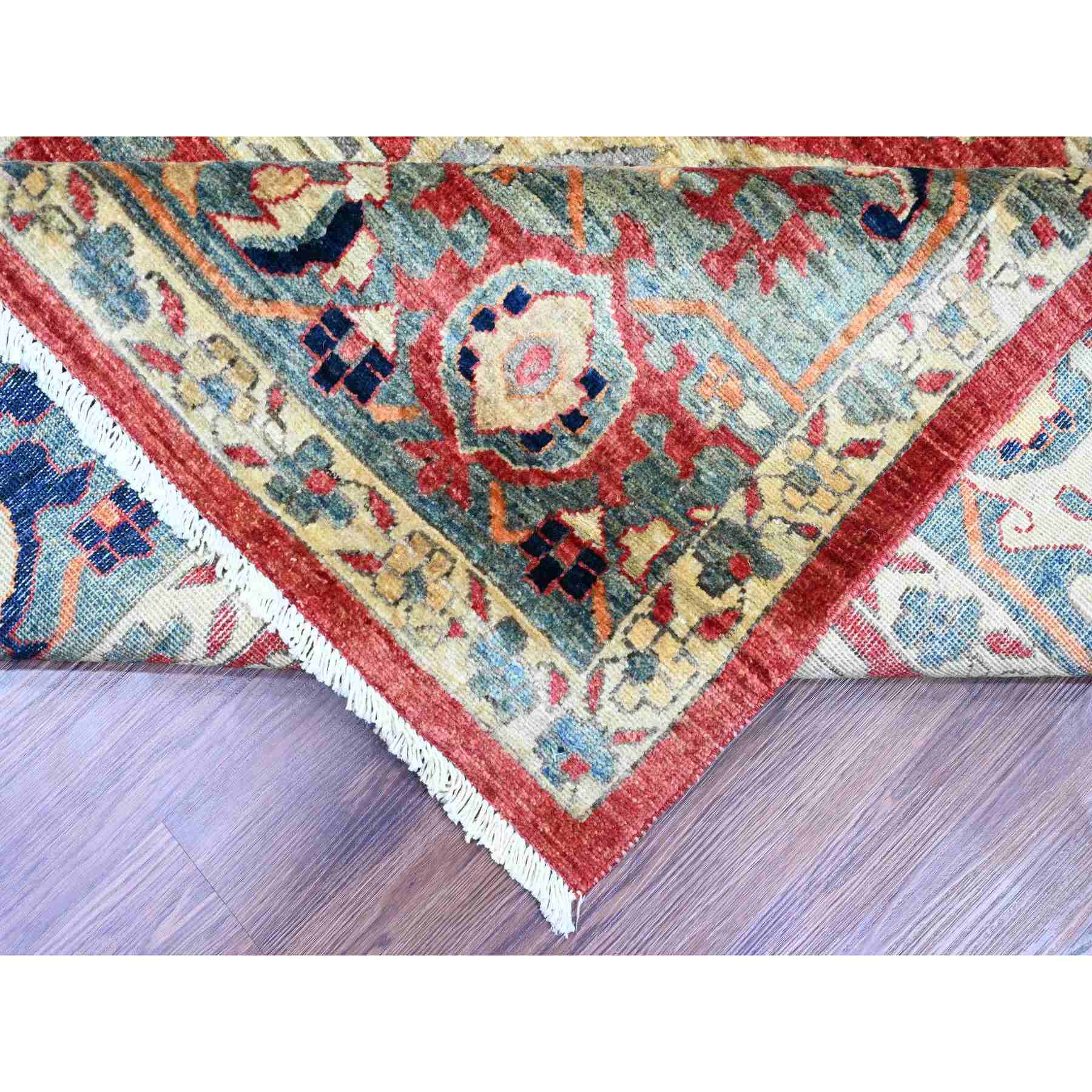 Heriz-Hand-Knotted-Rug-100520