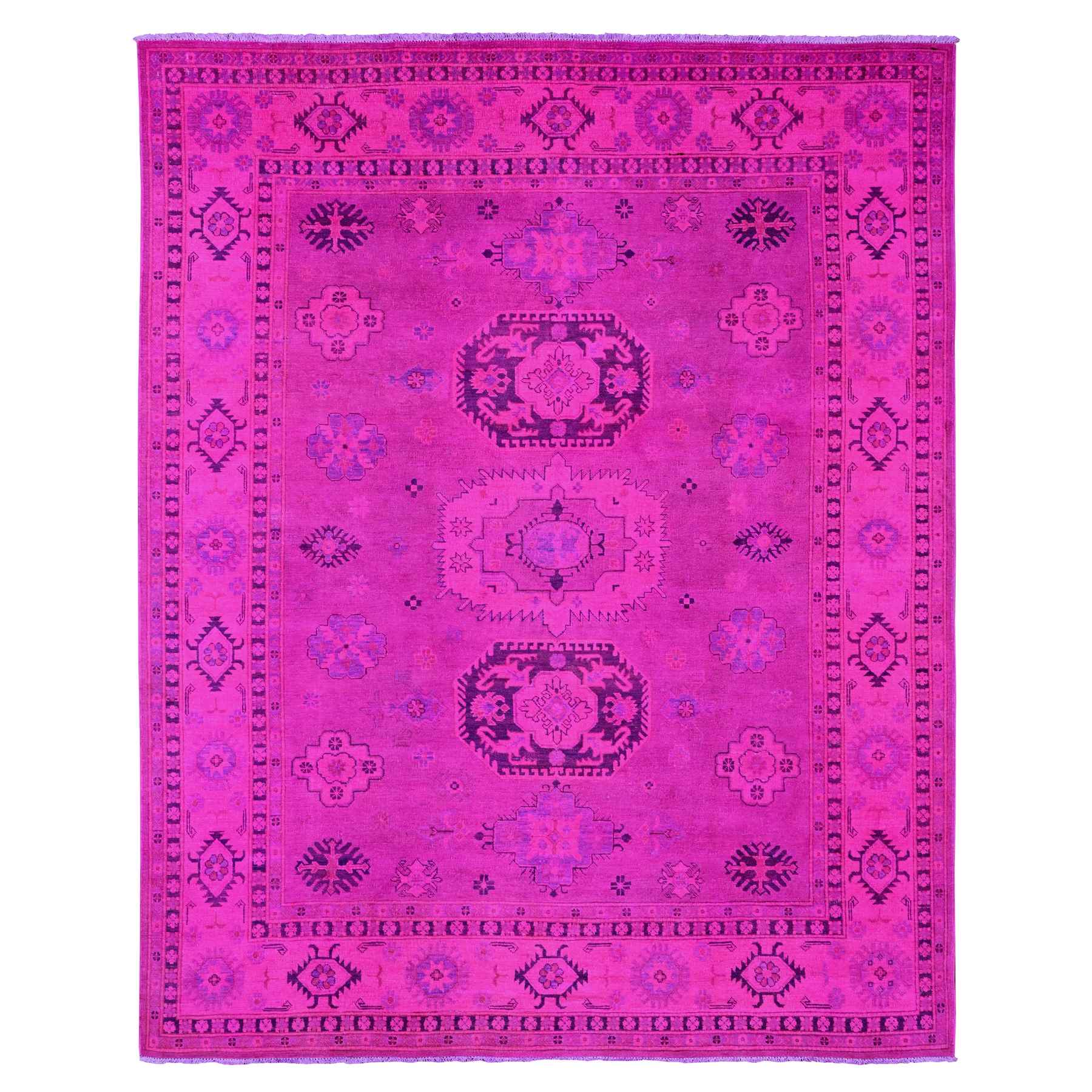 Kazak-Hand-Knotted-Rug-100040