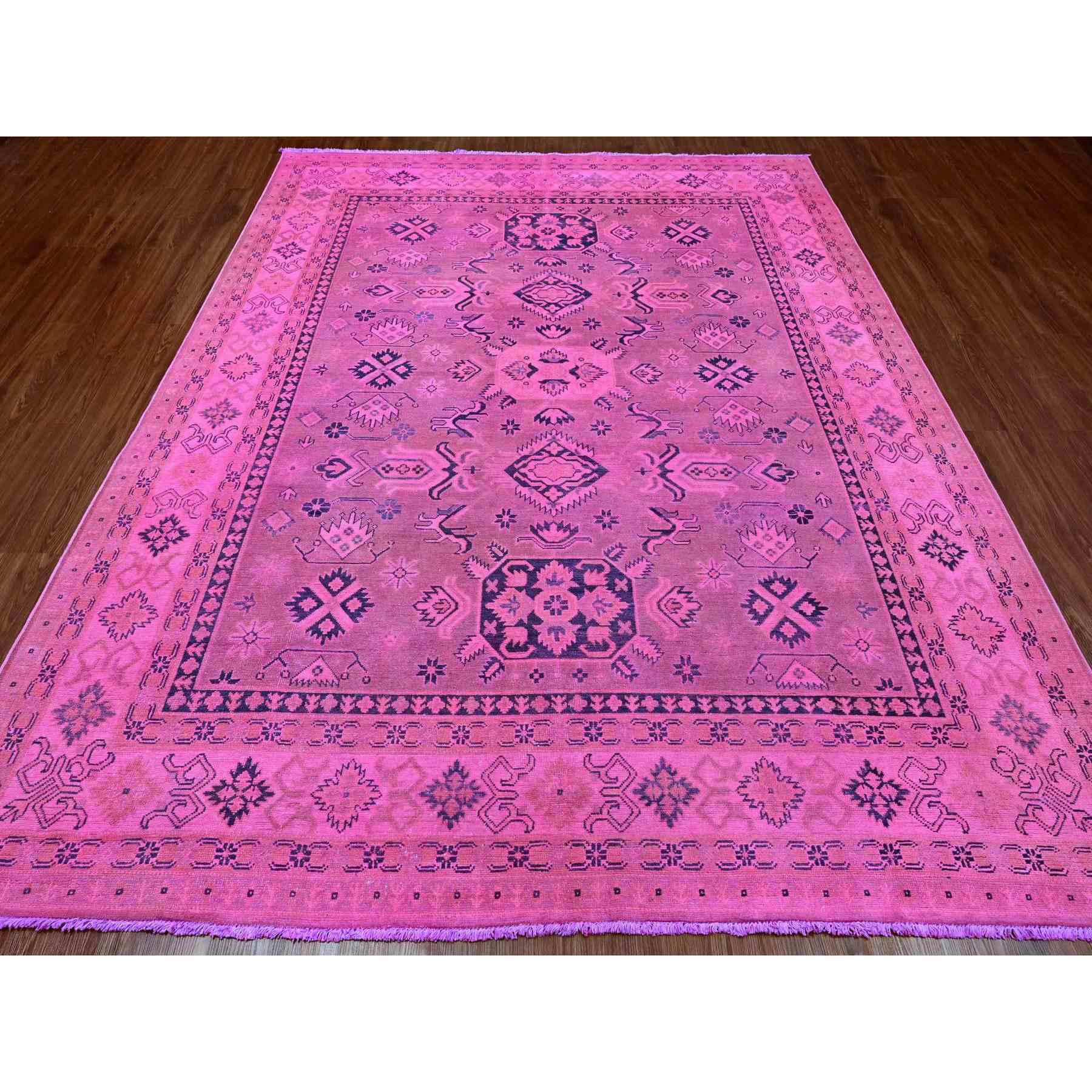 Kazak-Hand-Knotted-Rug-100055