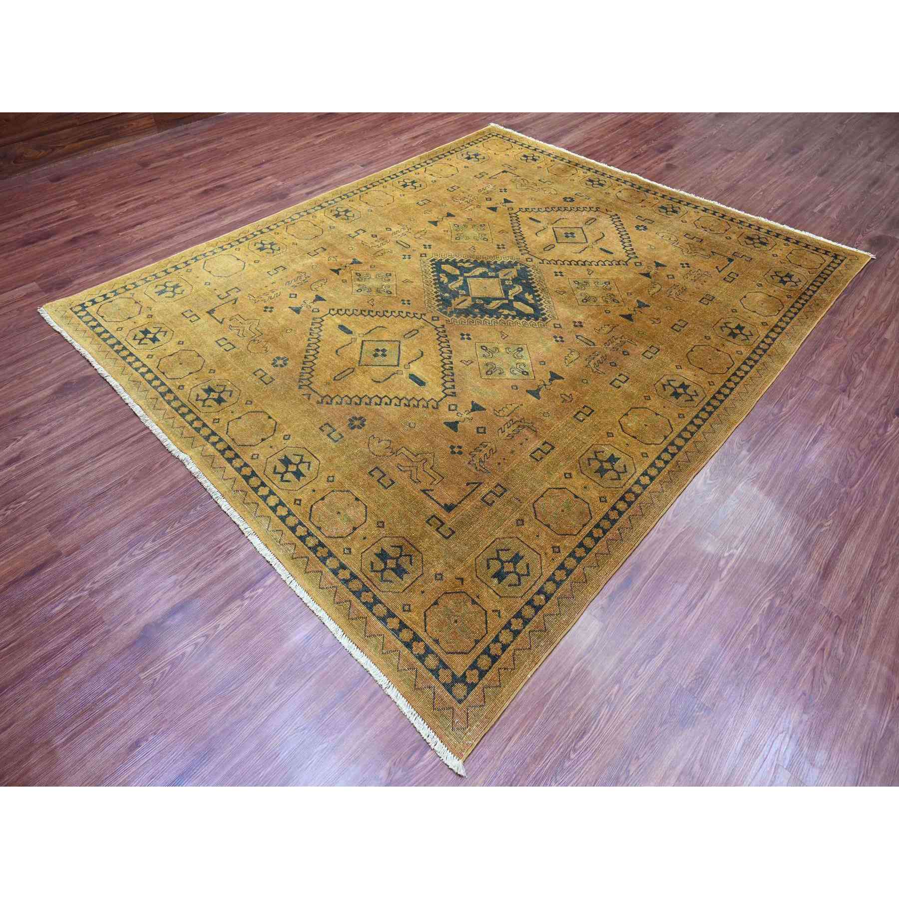 Kazak-Hand-Knotted-Rug-100070