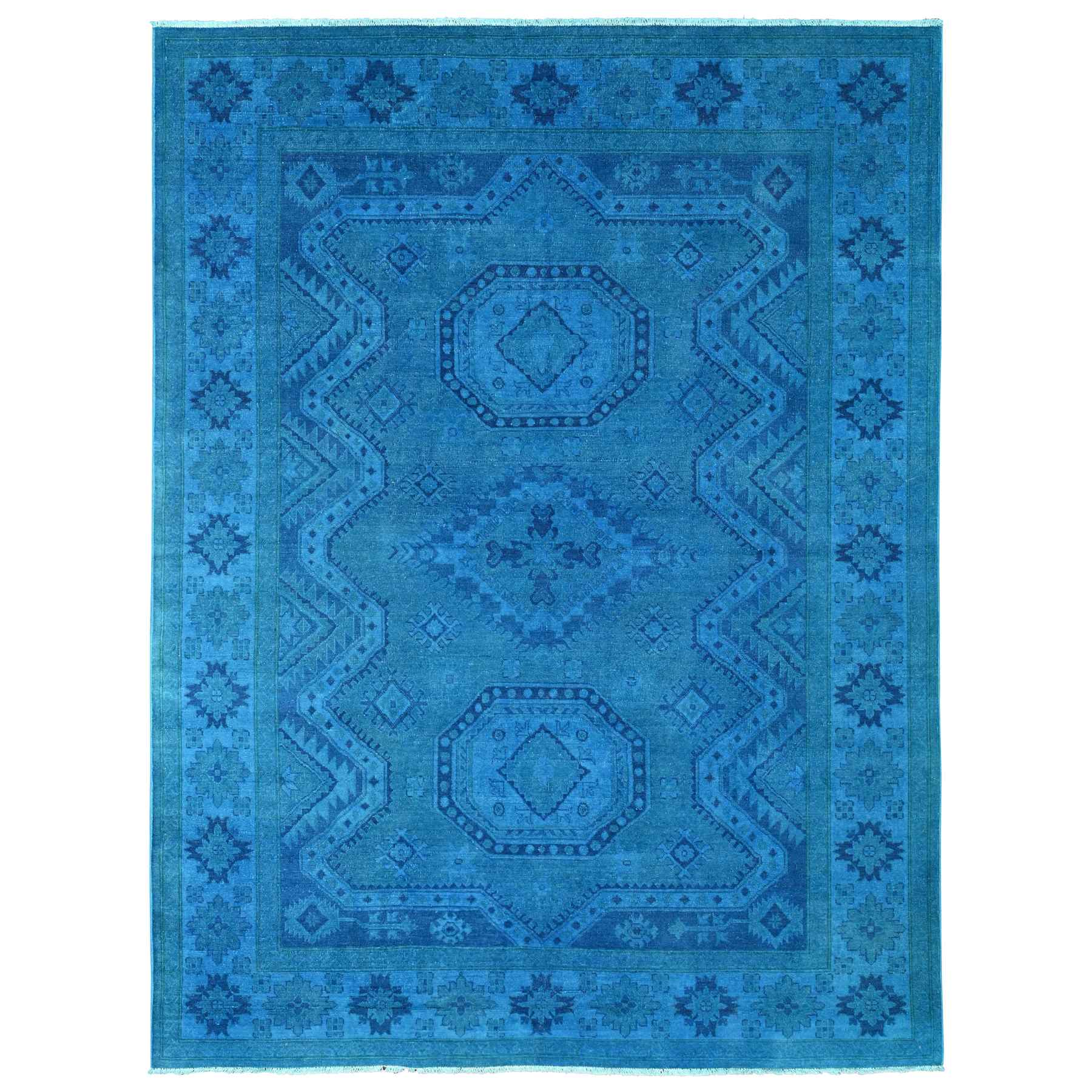 Kazak-Hand-Knotted-Rug-101235
