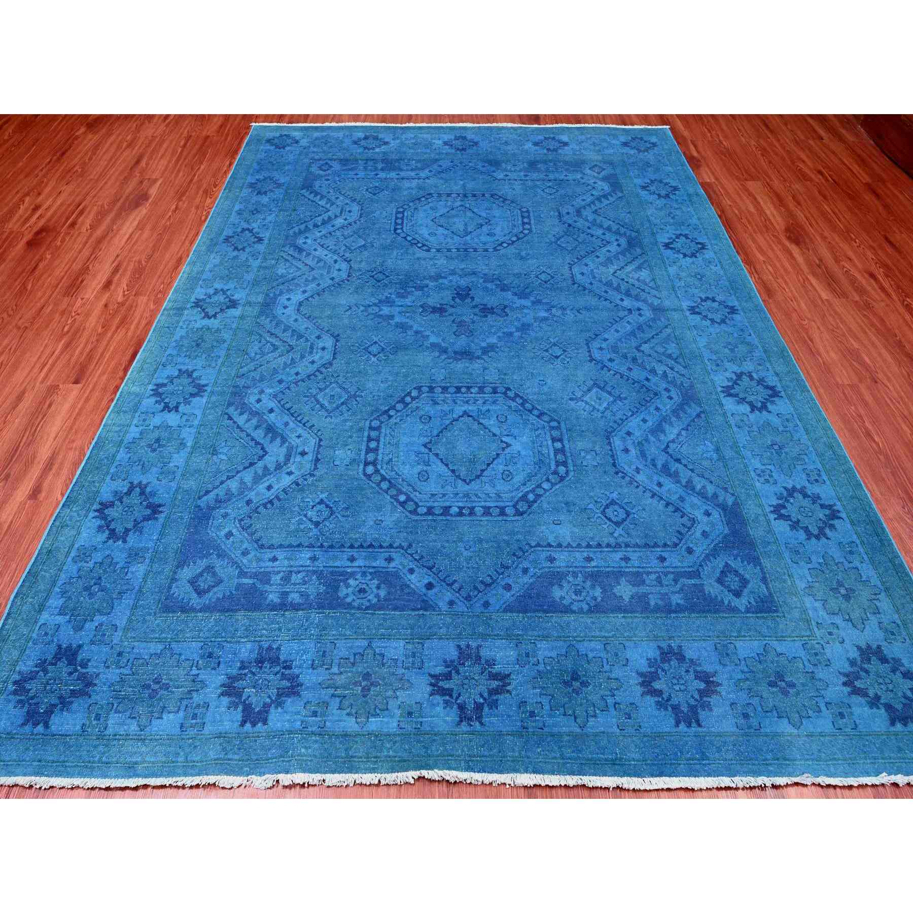 Kazak-Hand-Knotted-Rug-101235