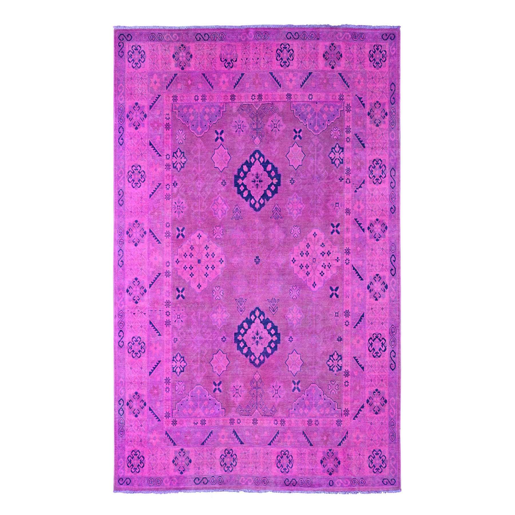 Kazak-Hand-Knotted-Rug-102005