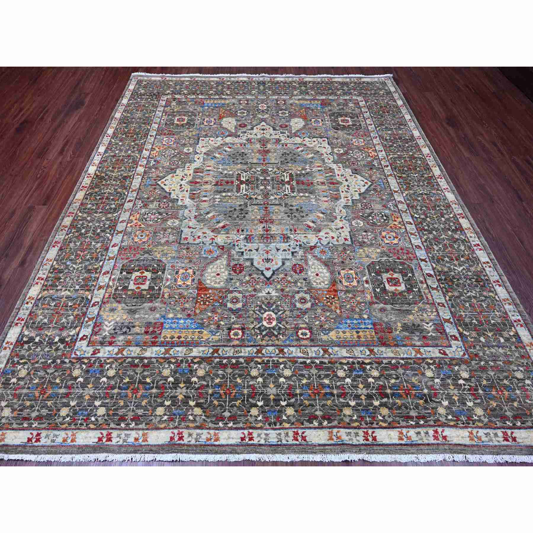Mamluk-Hand-Knotted-Rug-101690