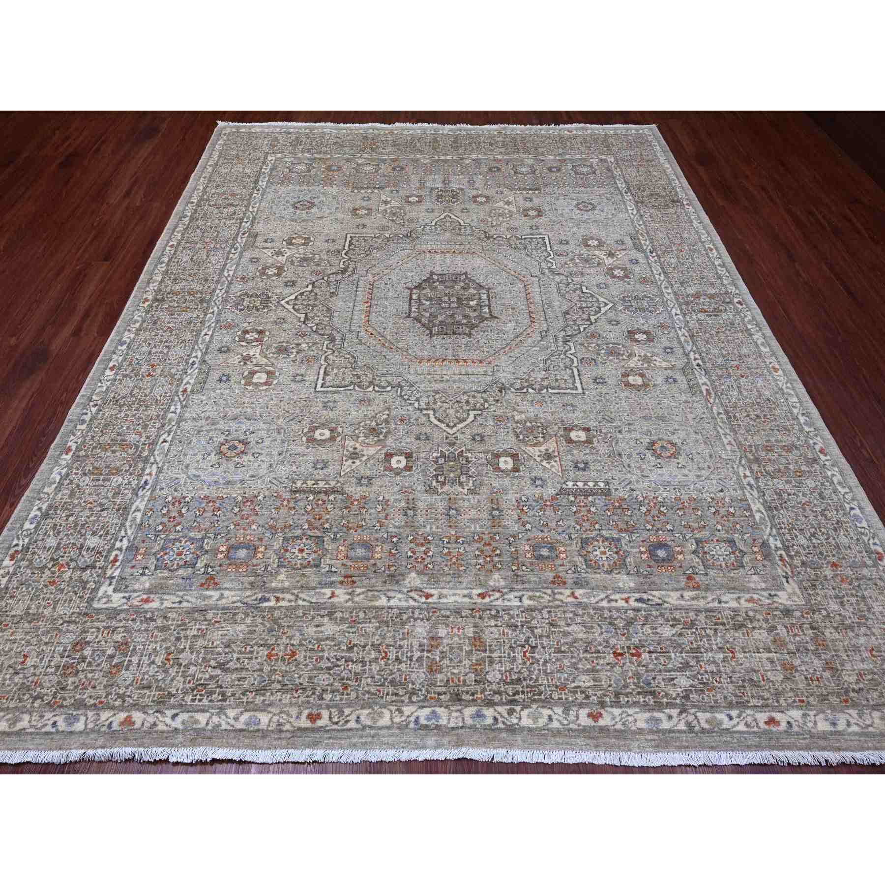 Mamluk-Hand-Knotted-Rug-101910