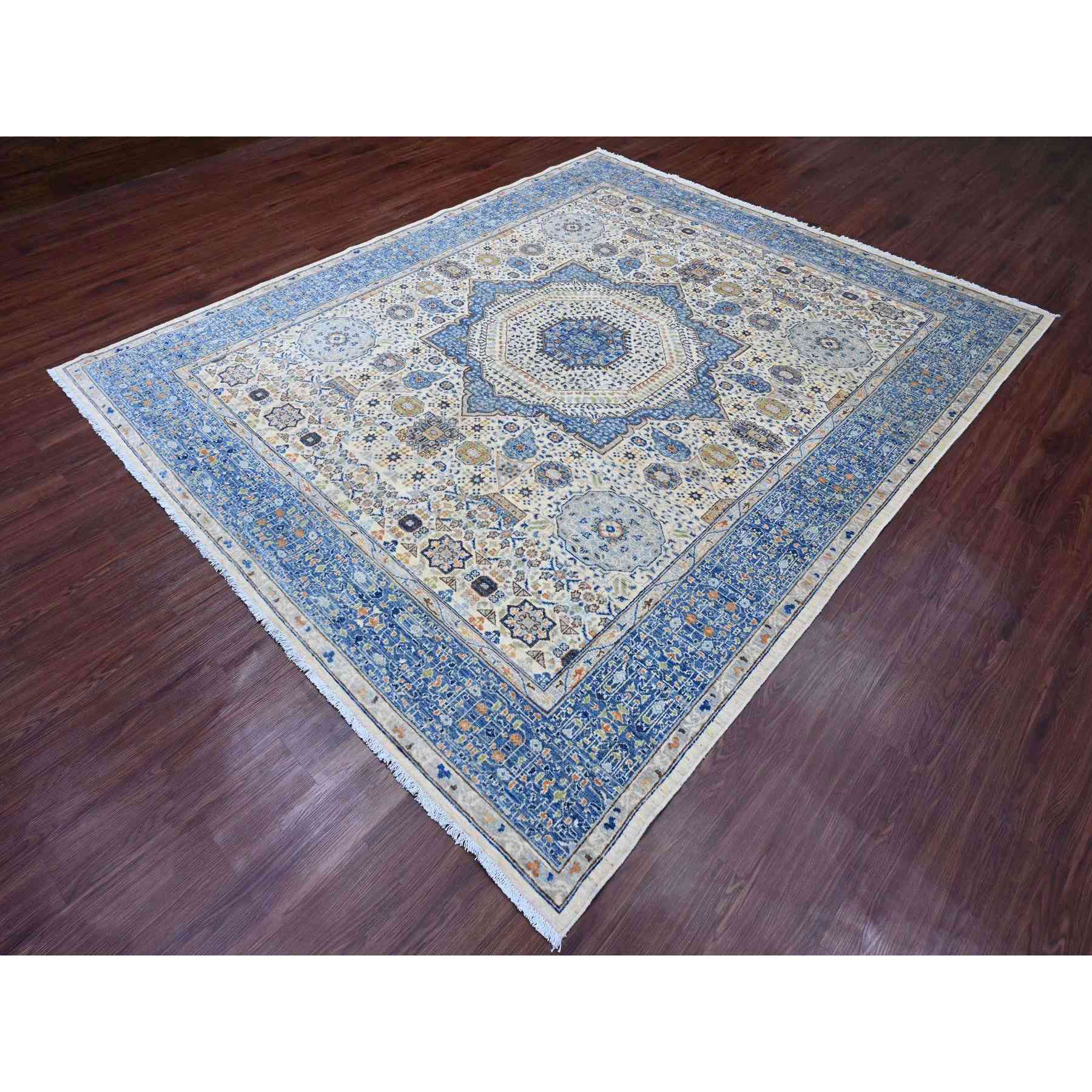 Mamluk-Hand-Knotted-Rug-102265