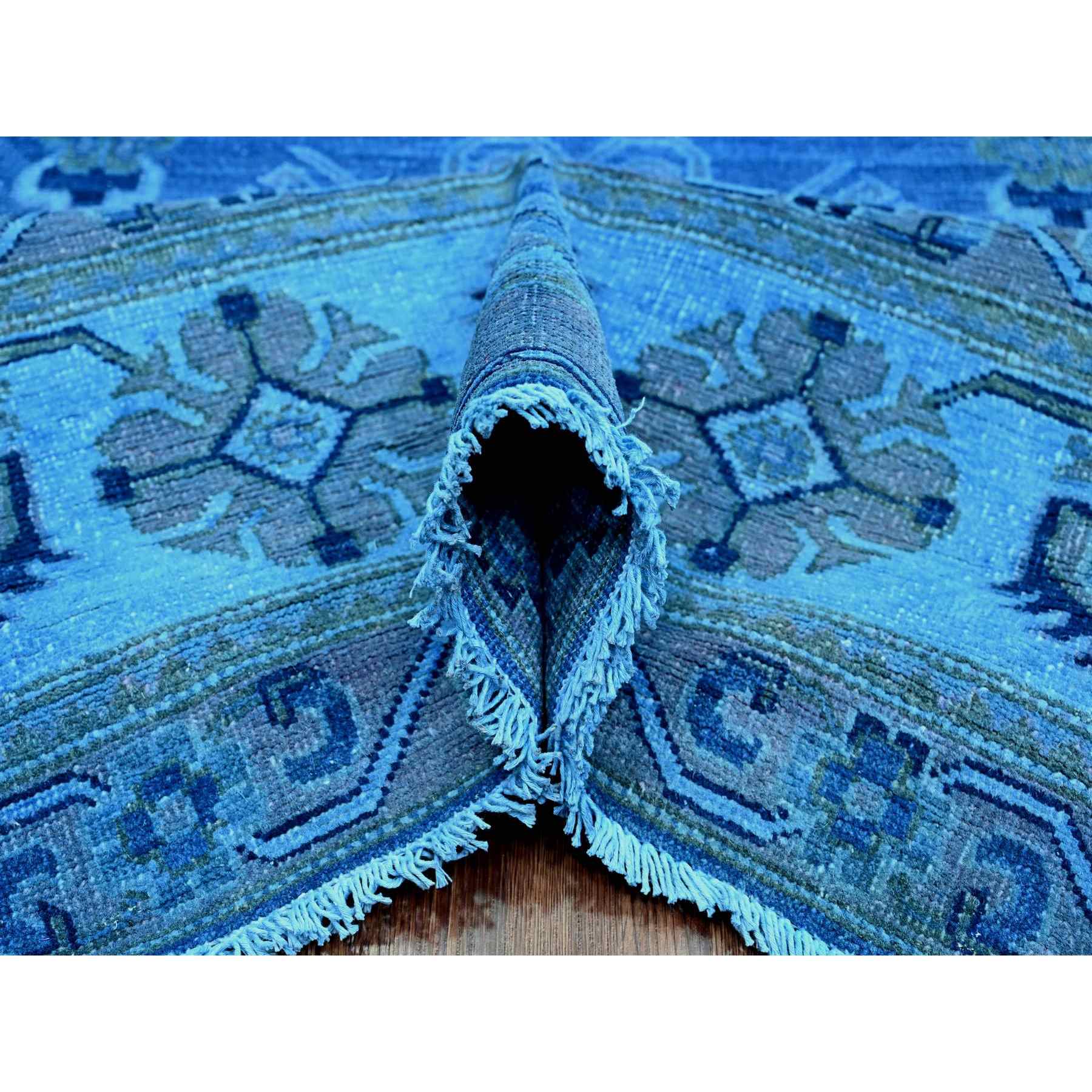 Oushak-And-Peshawar-Hand-Knotted-Rug-100065