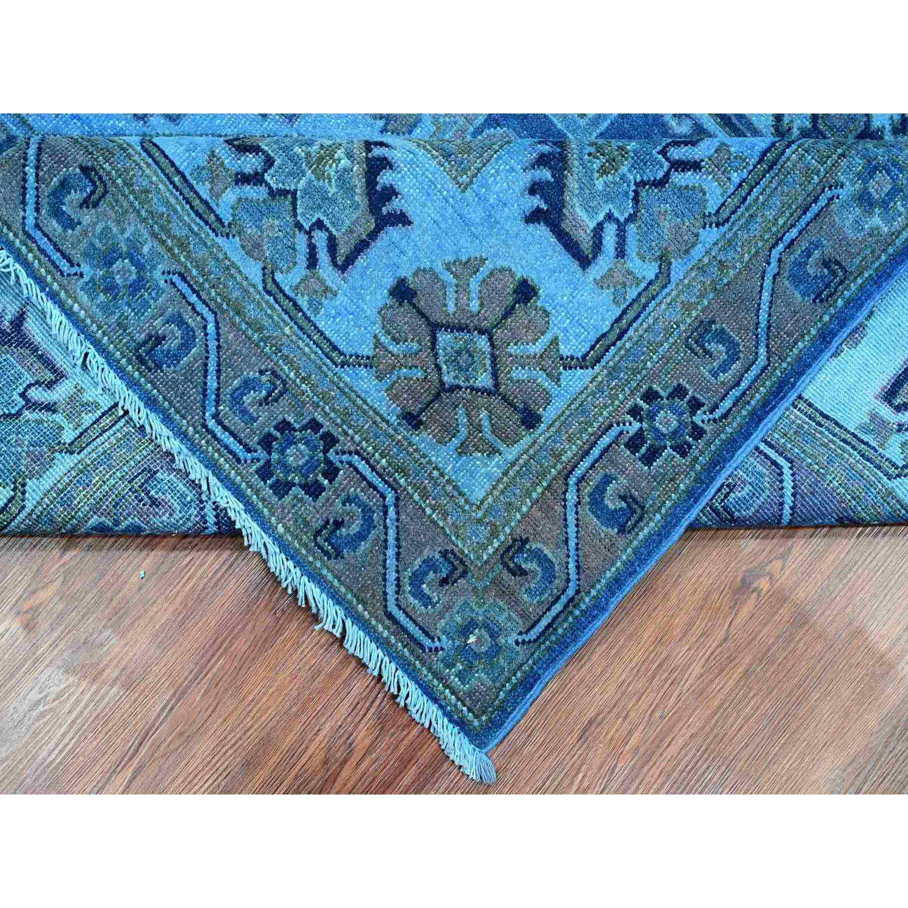 Oushak-And-Peshawar-Hand-Knotted-Rug-100065