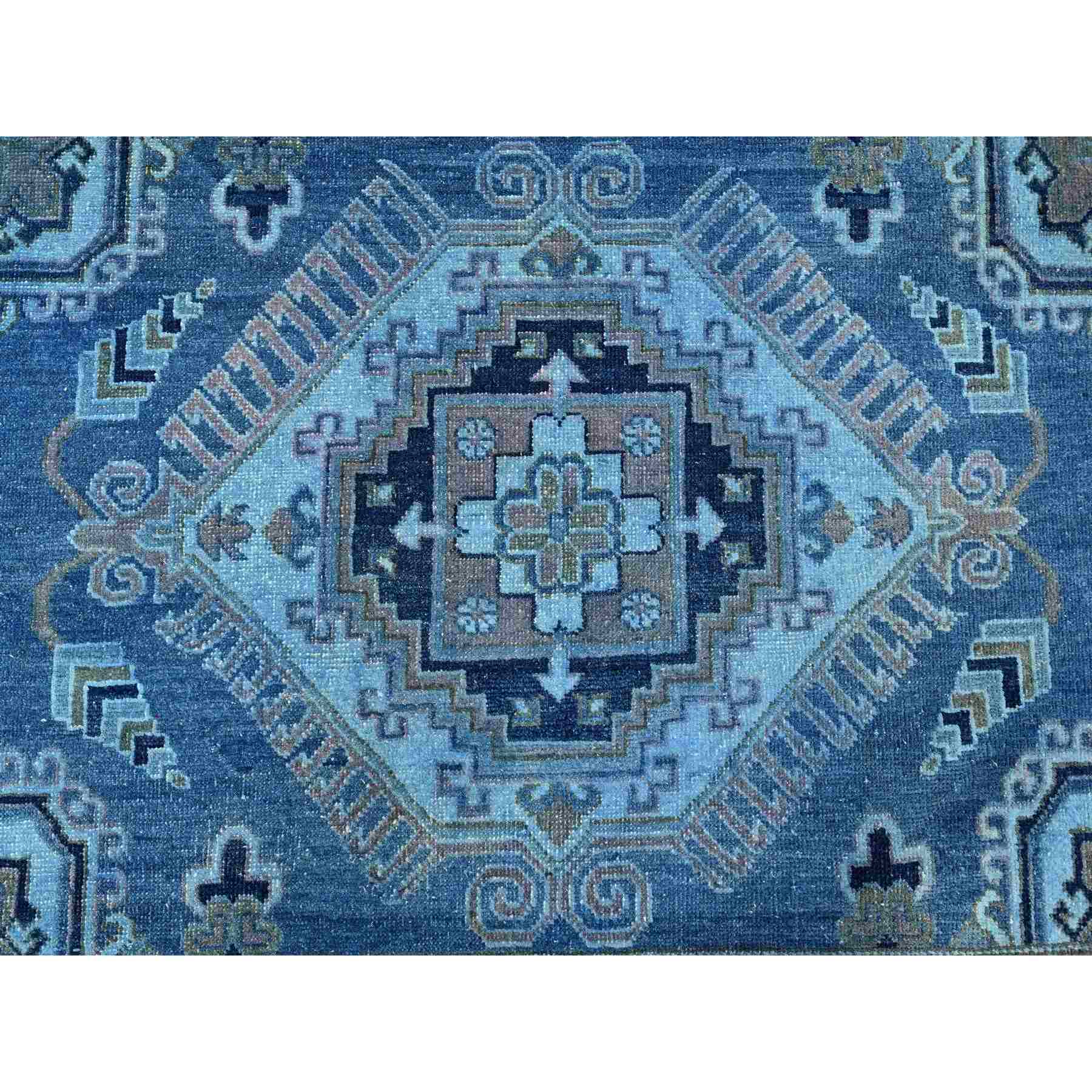 Oushak-And-Peshawar-Hand-Knotted-Rug-100065