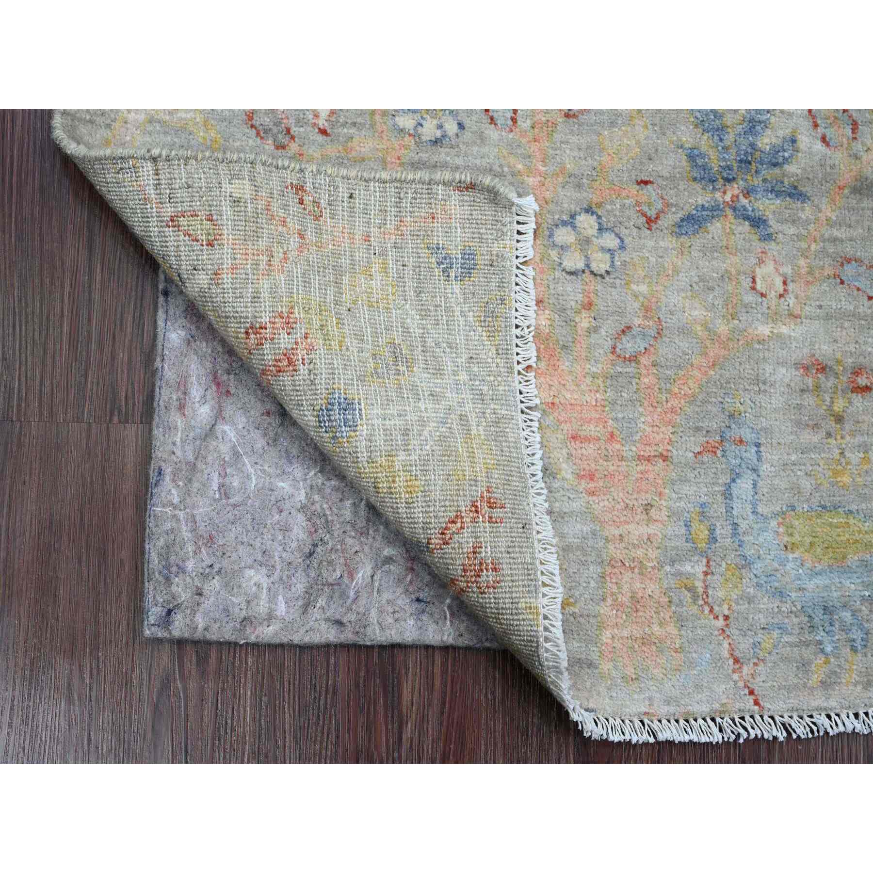 Oushak-And-Peshawar-Hand-Knotted-Rug-100165