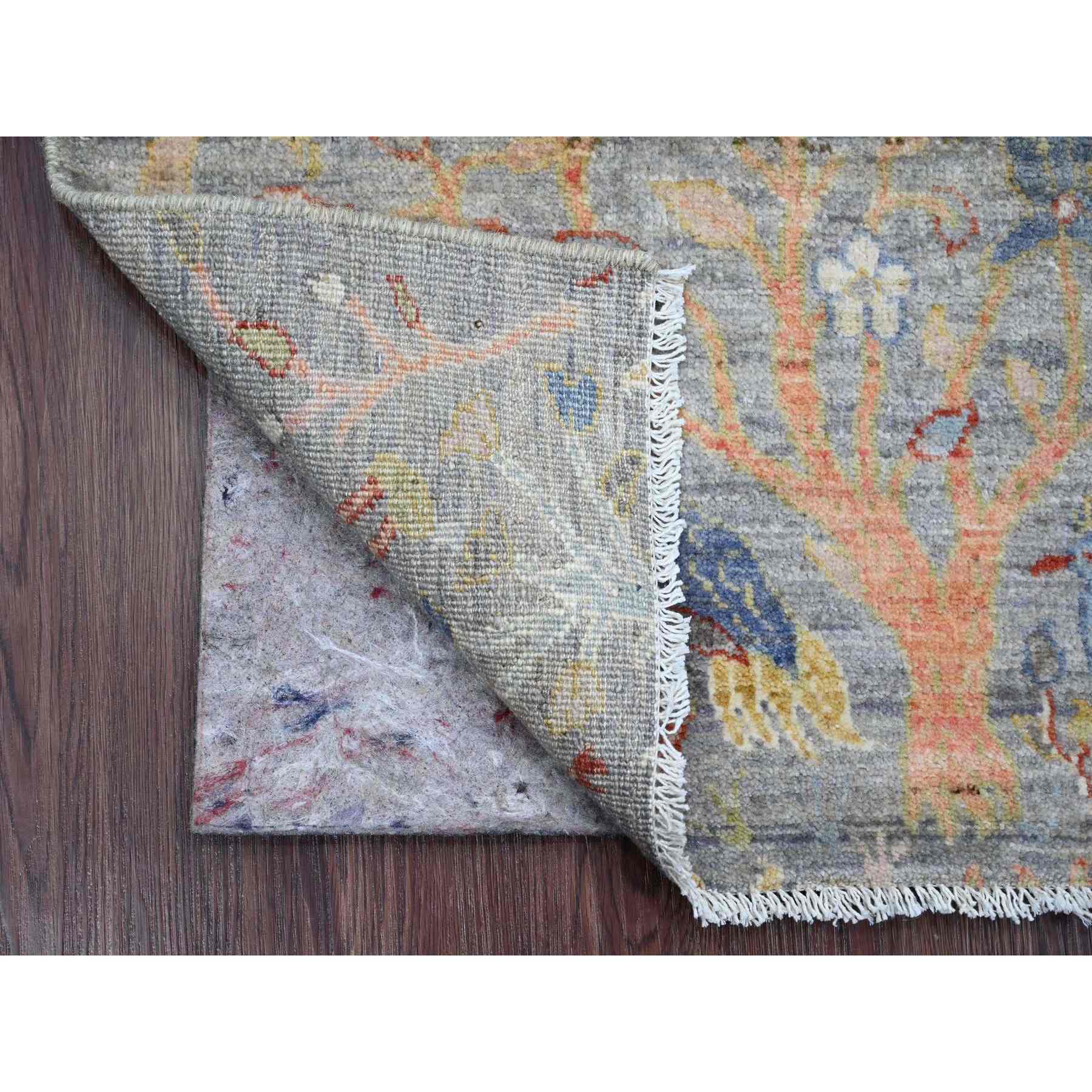Oushak-And-Peshawar-Hand-Knotted-Rug-100210