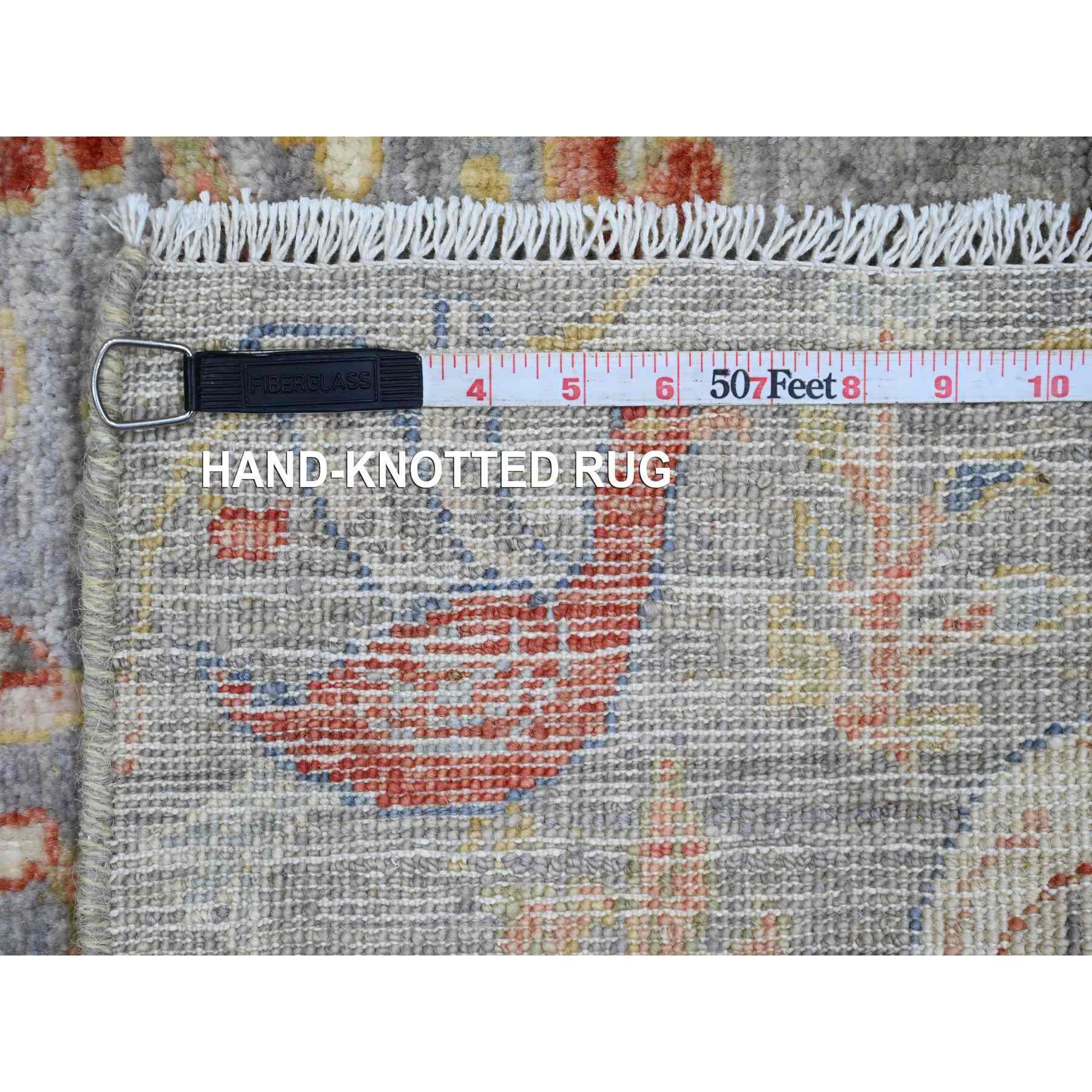 Oushak-And-Peshawar-Hand-Knotted-Rug-100210