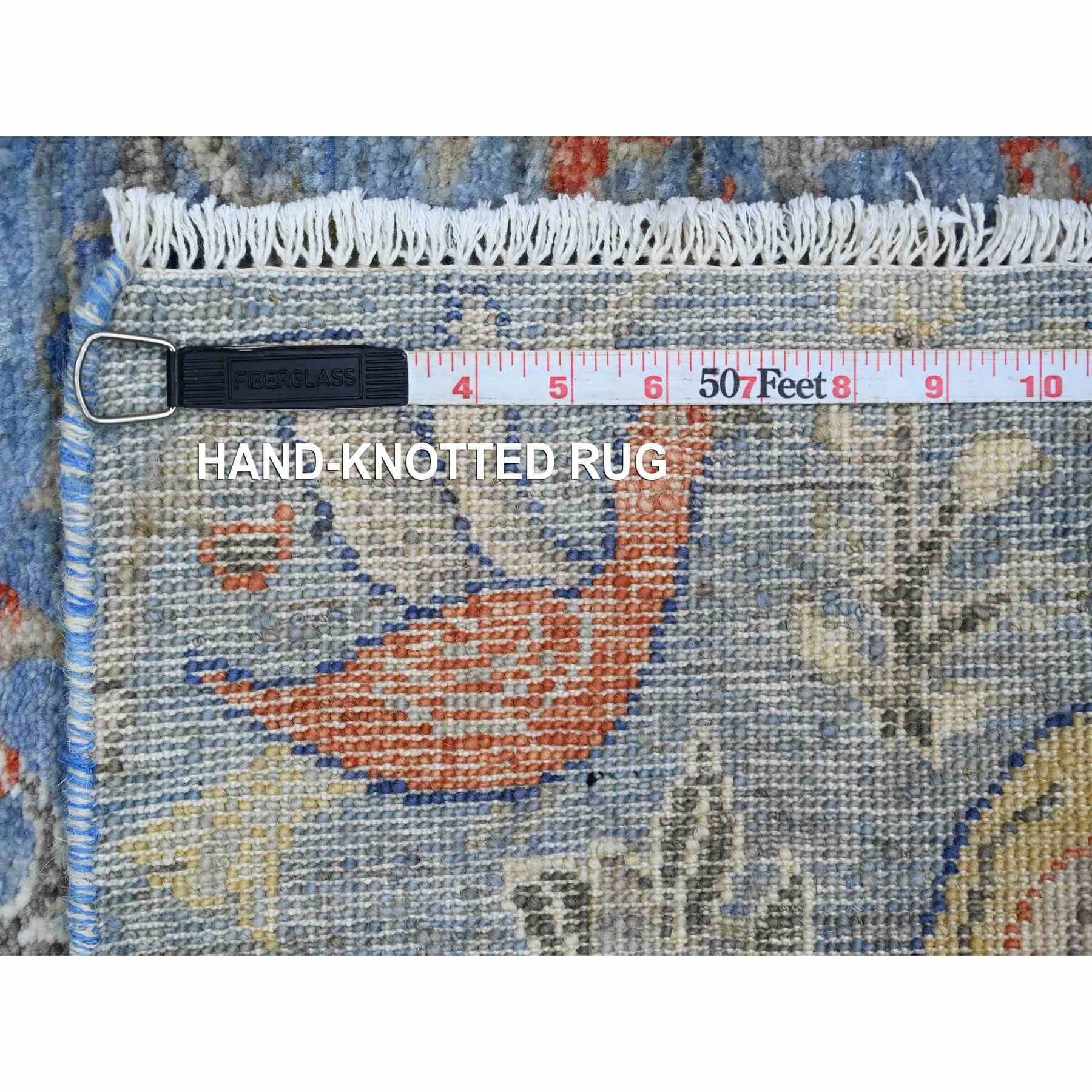 Oushak-And-Peshawar-Hand-Knotted-Rug-100220