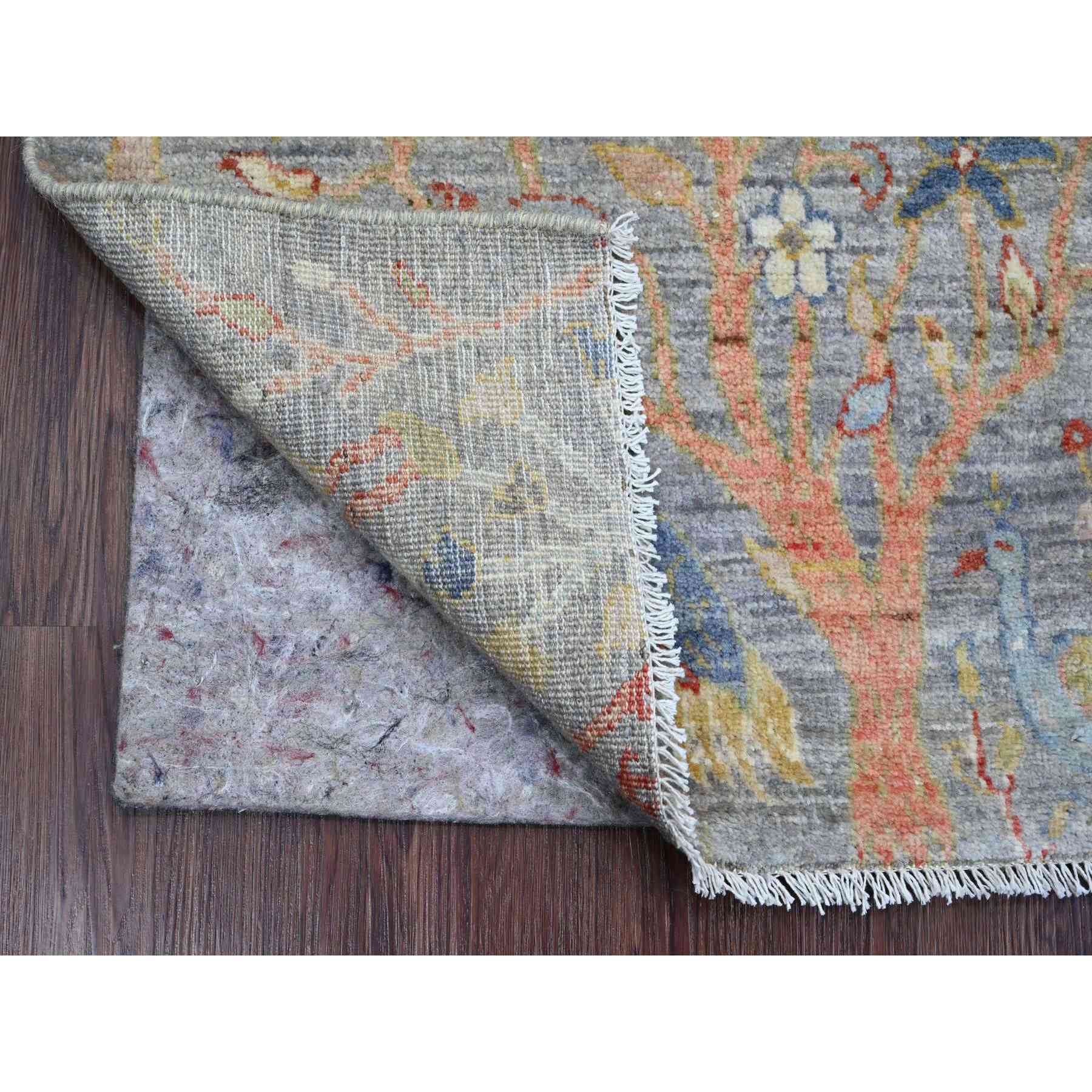 Oushak-And-Peshawar-Hand-Knotted-Rug-100240