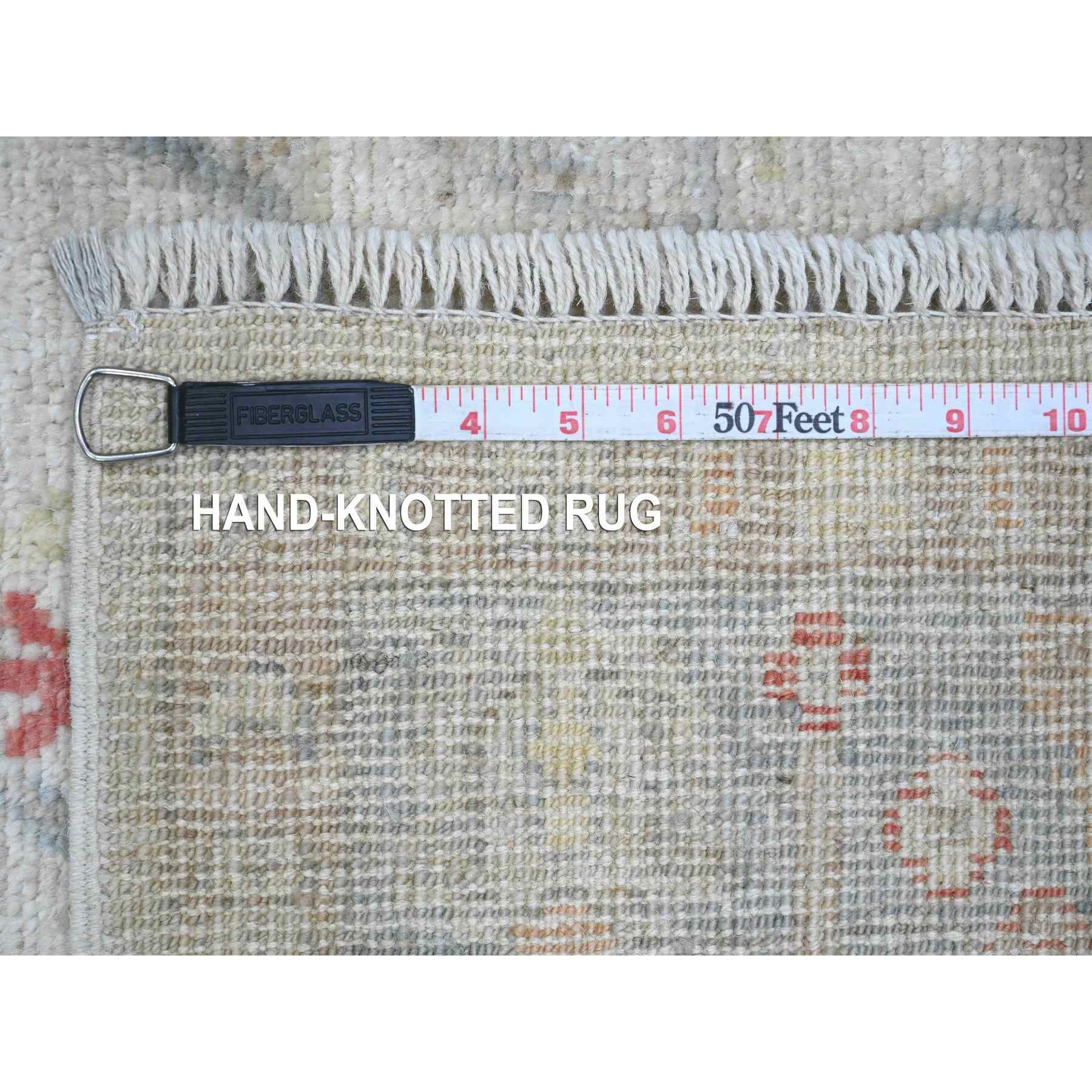 Oushak-And-Peshawar-Hand-Knotted-Rug-100370