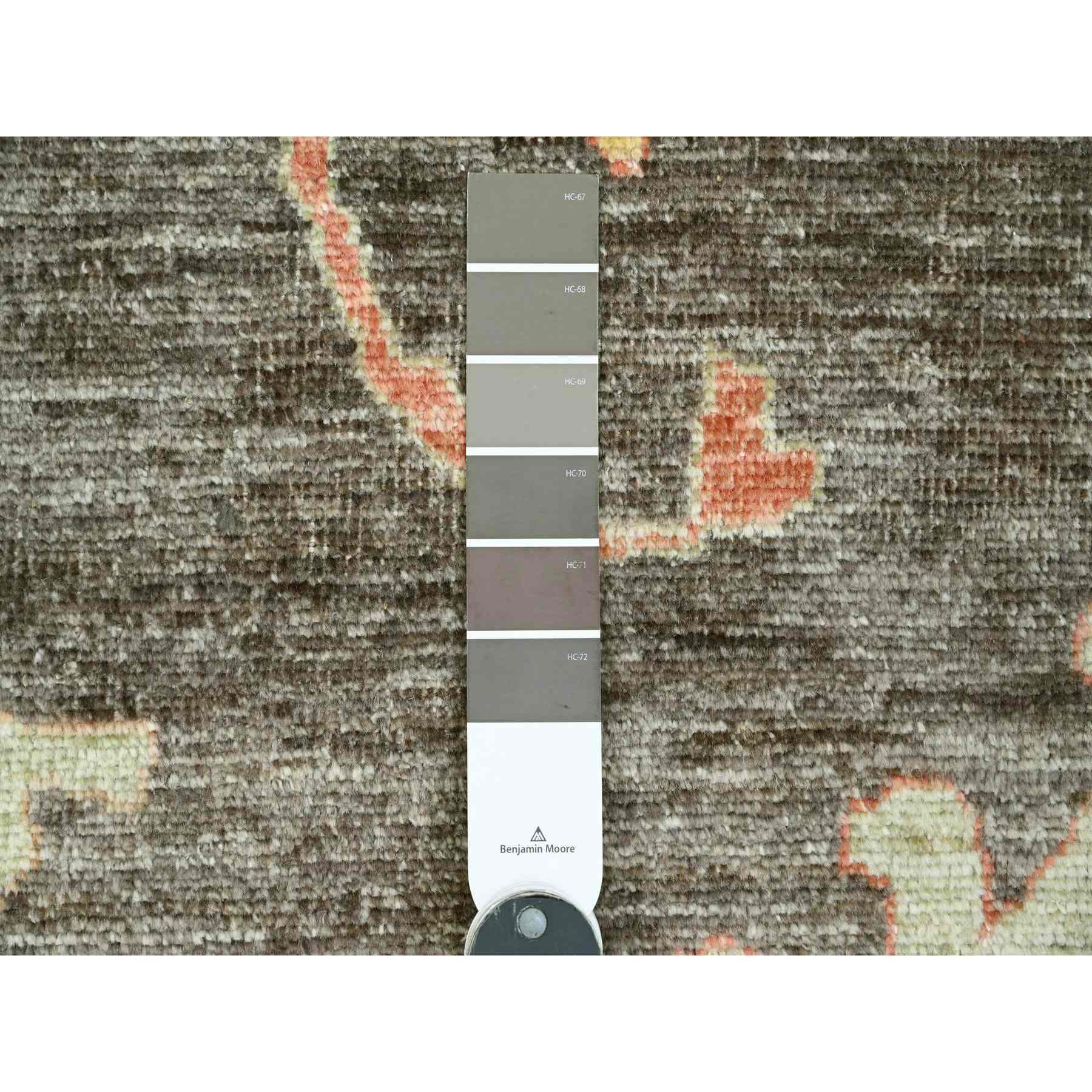 Oushak-And-Peshawar-Hand-Knotted-Rug-100465