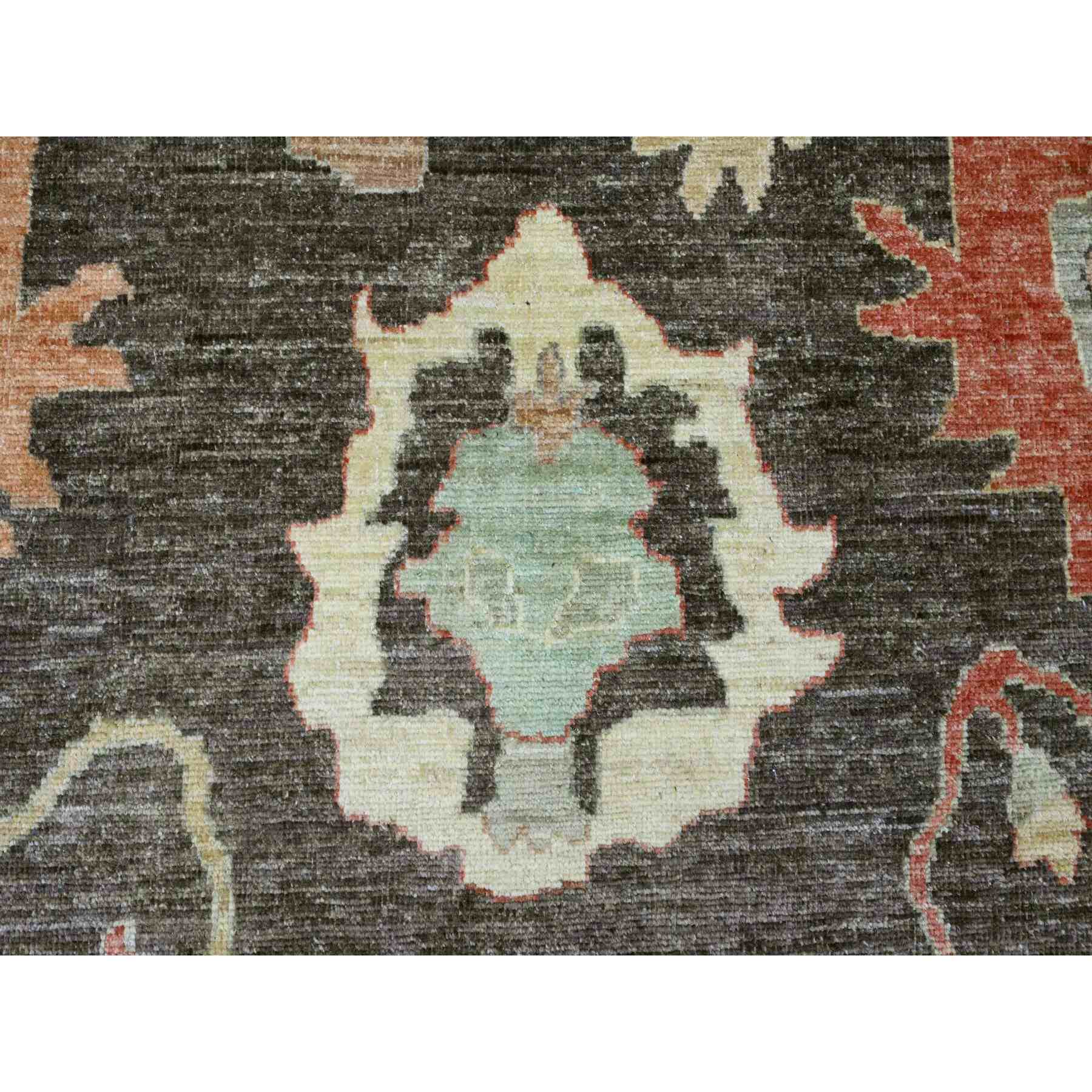 Oushak-And-Peshawar-Hand-Knotted-Rug-100465