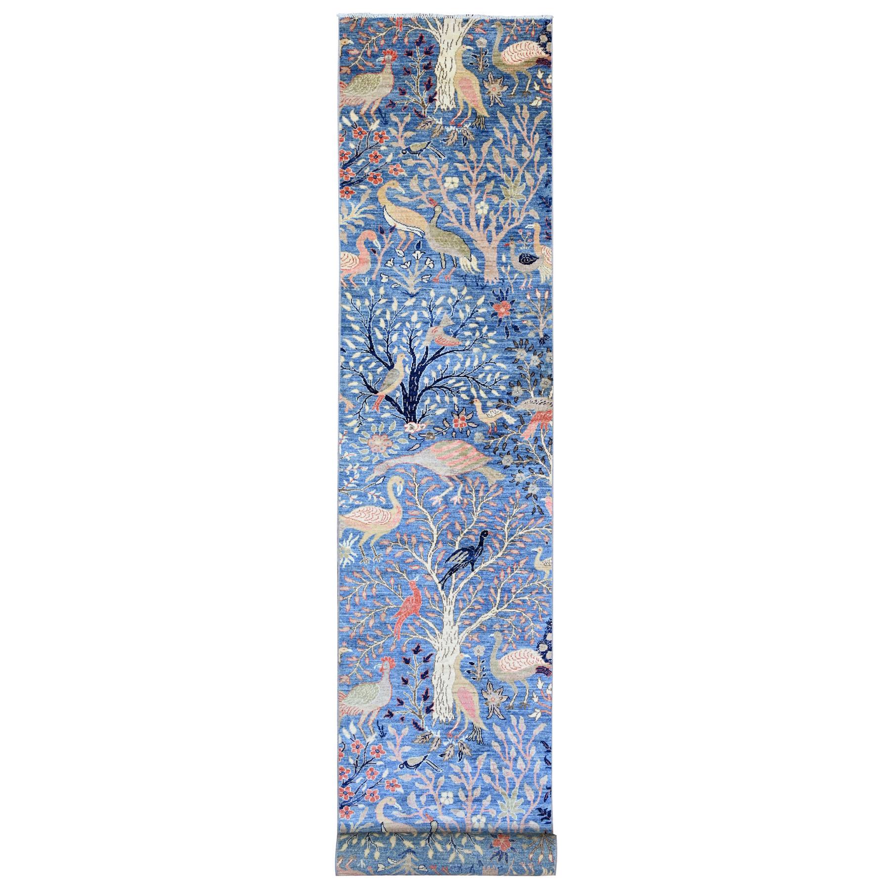 Oushak-And-Peshawar-Hand-Knotted-Rug-100535