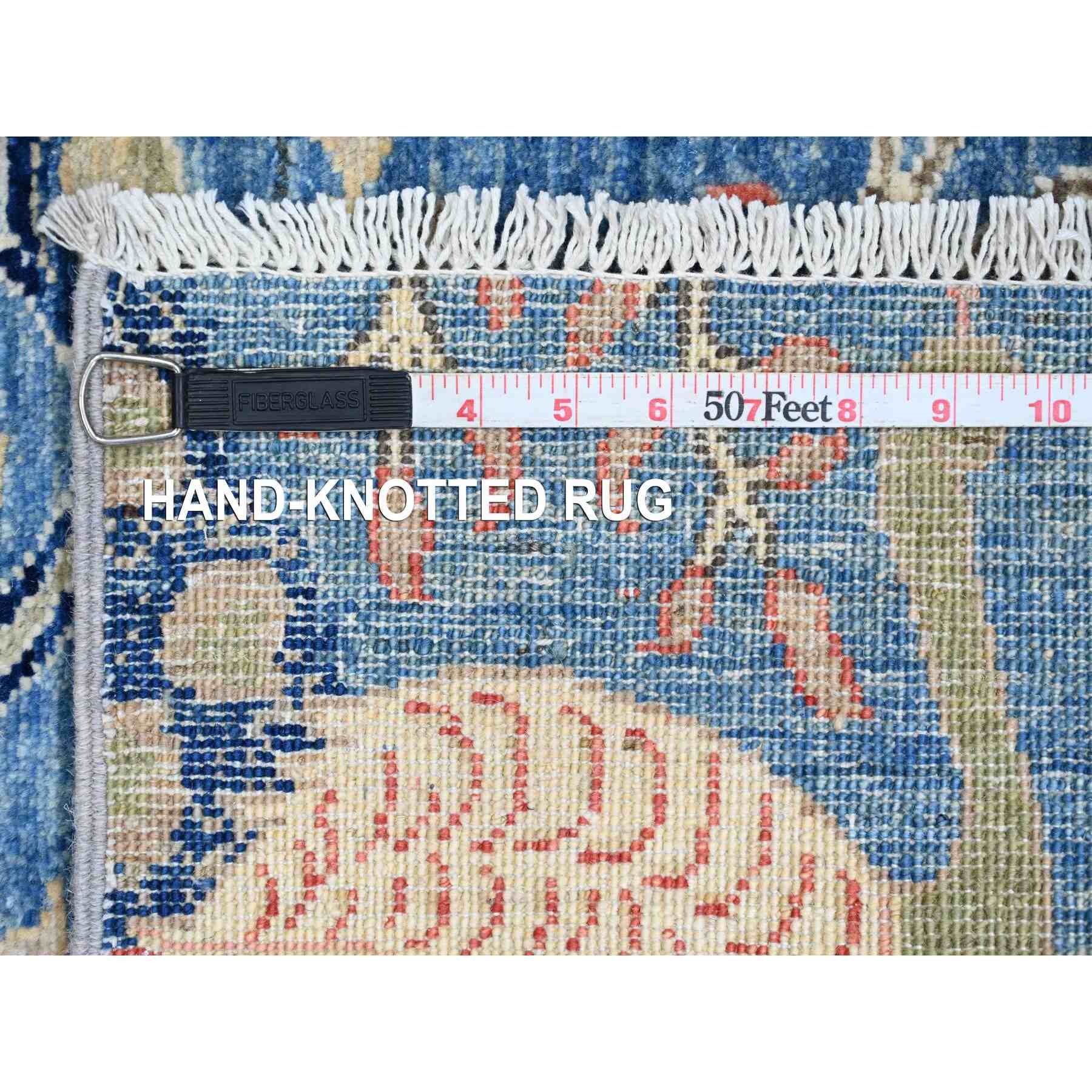 Oushak-And-Peshawar-Hand-Knotted-Rug-100535