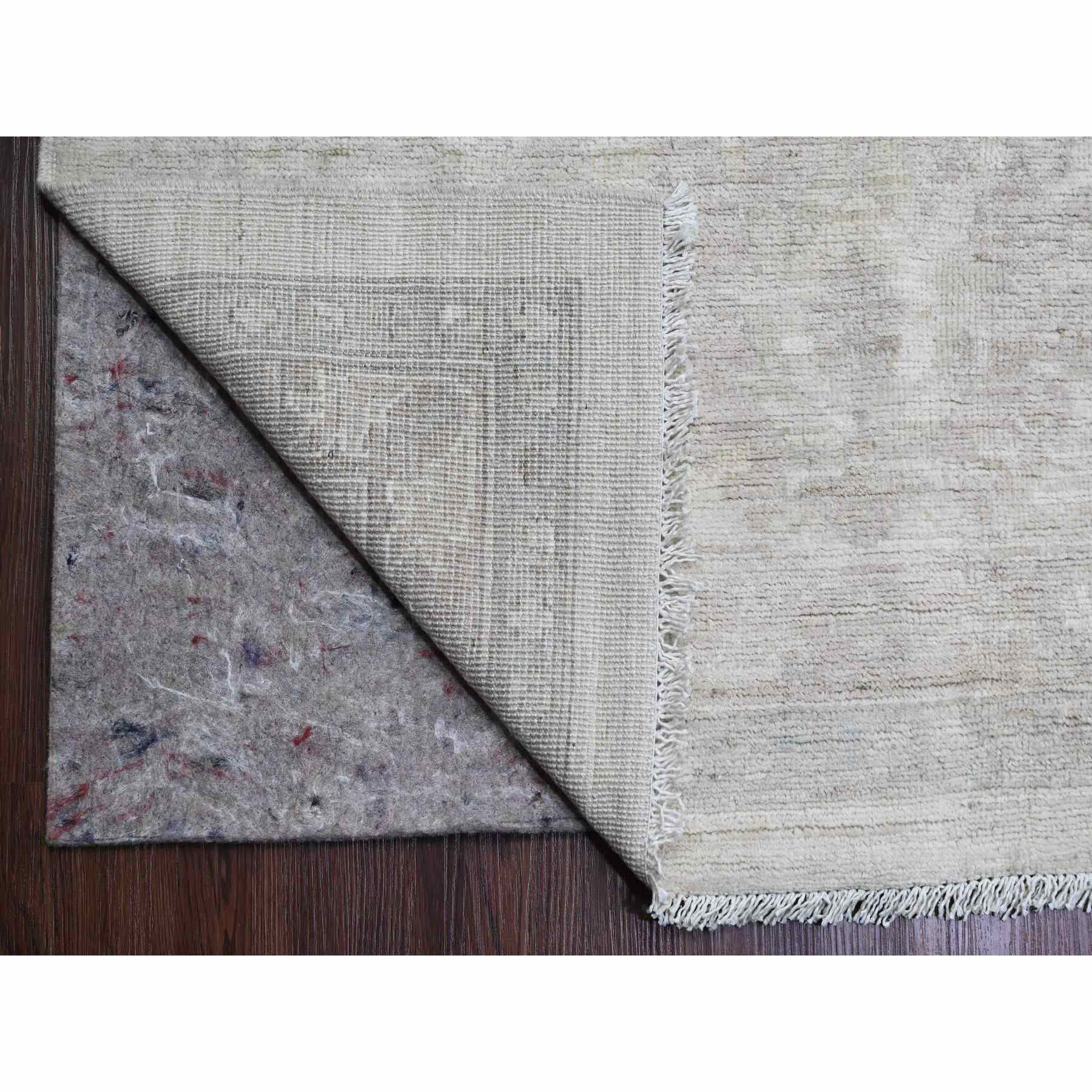 Oushak-And-Peshawar-Hand-Knotted-Rug-100570