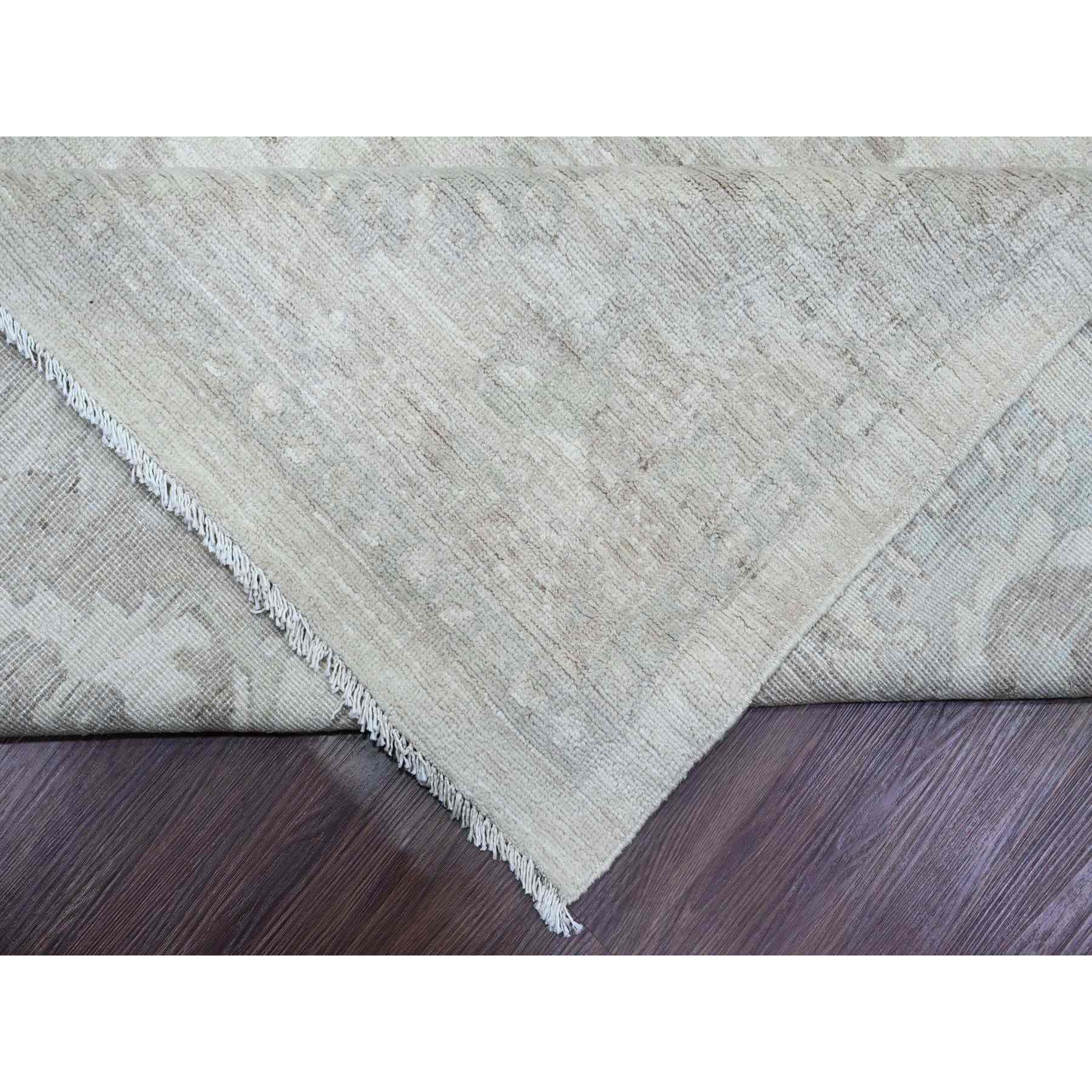 Oushak-And-Peshawar-Hand-Knotted-Rug-100570