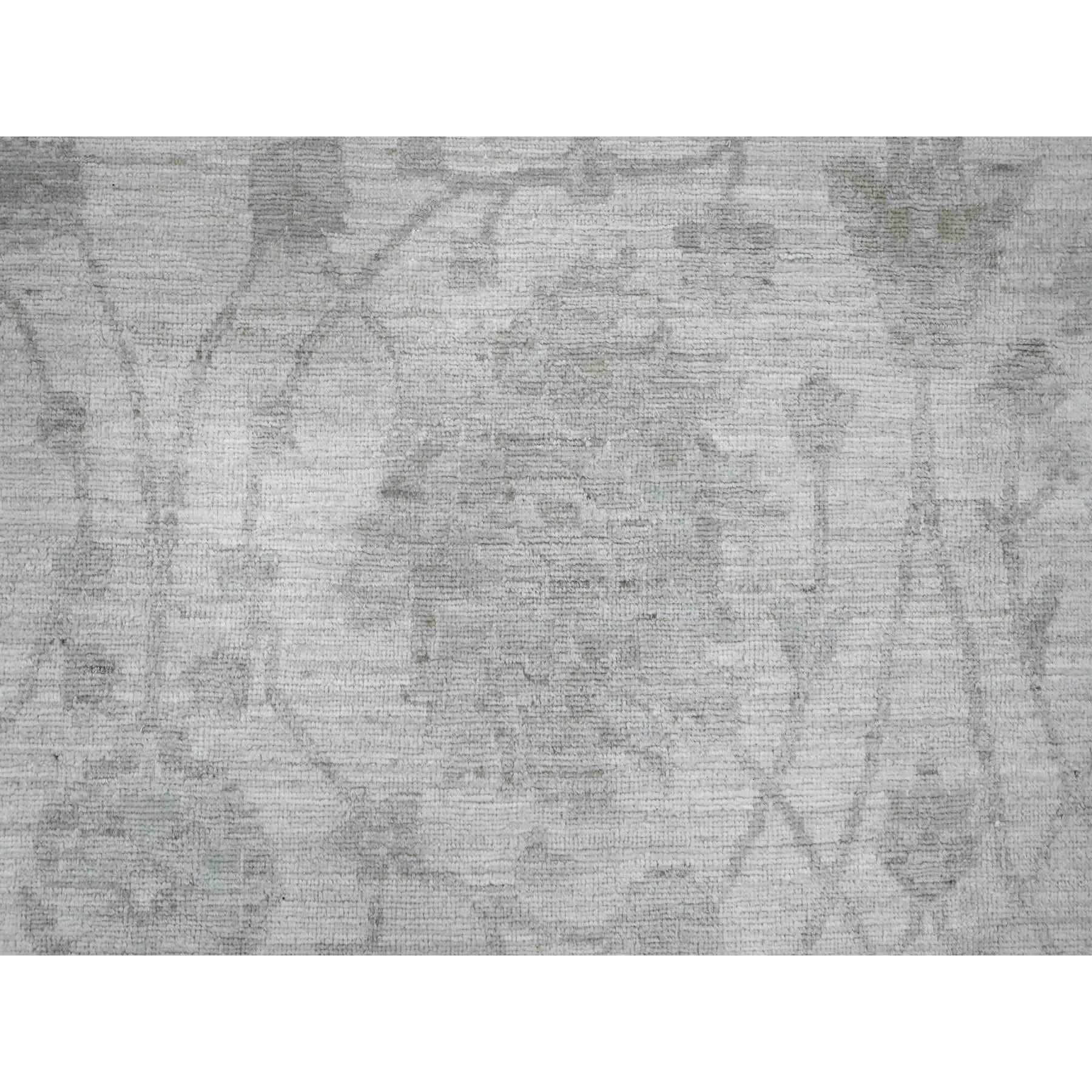 Oushak-And-Peshawar-Hand-Knotted-Rug-100570